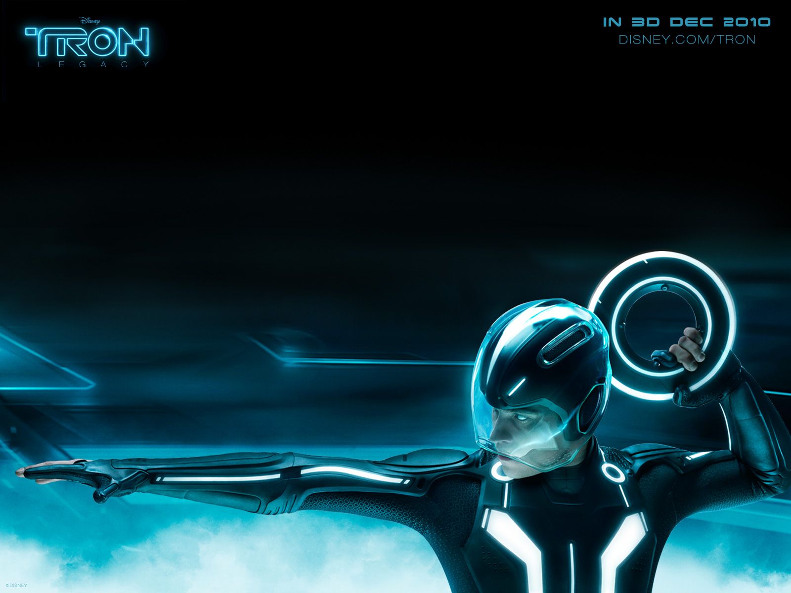 Tron Legacy Sam Flynn Helmet HD Wallpaper