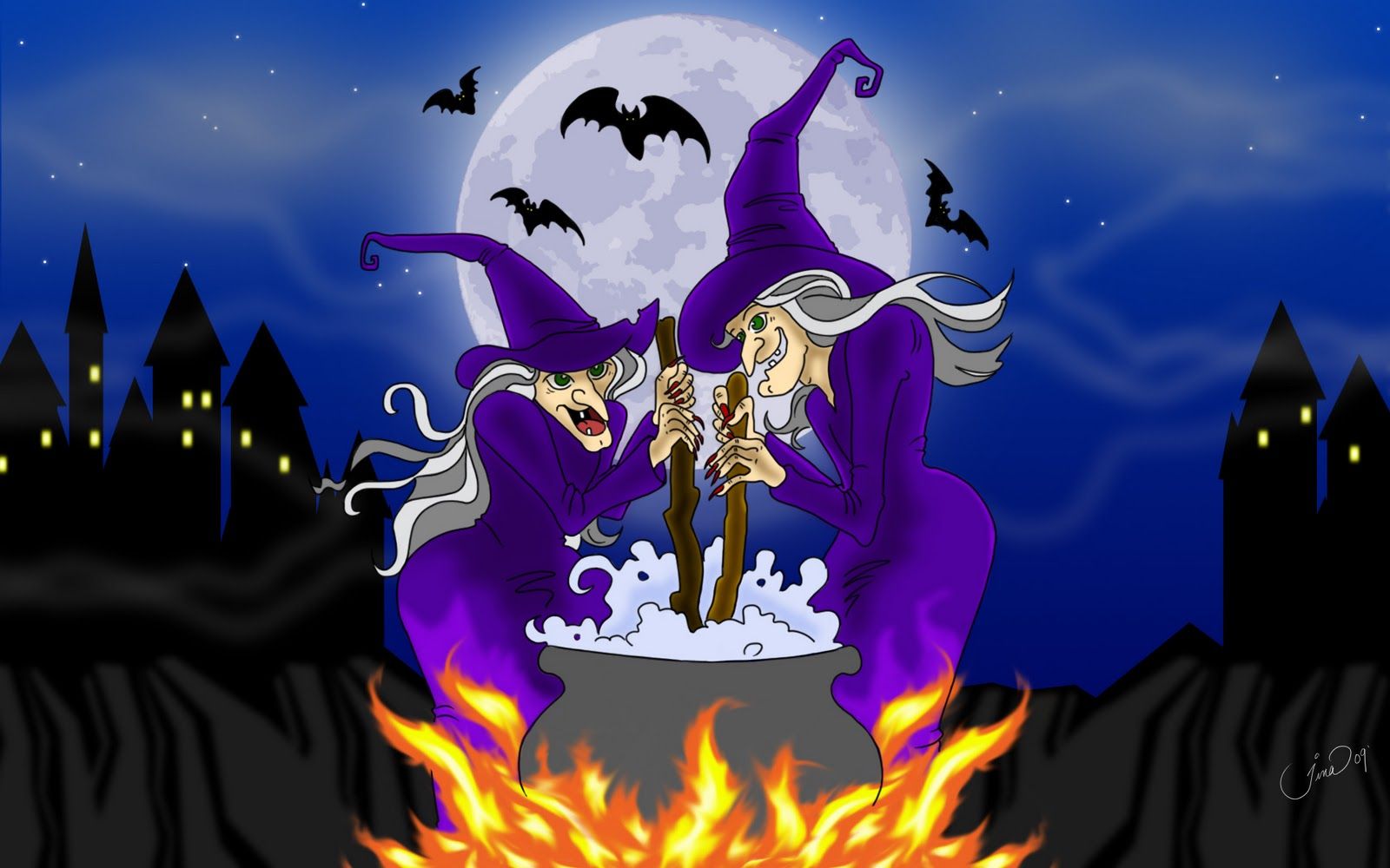 Cute Halloween Clipart Desktop Halloween HD Wallpaper