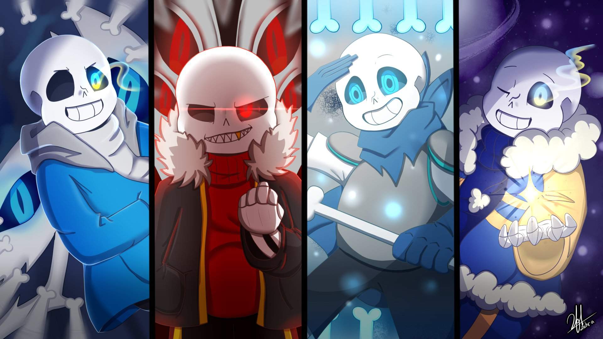 Download Sans and Papyrus beloved brothers from Undertale Wallpaper   Wallpaperscom