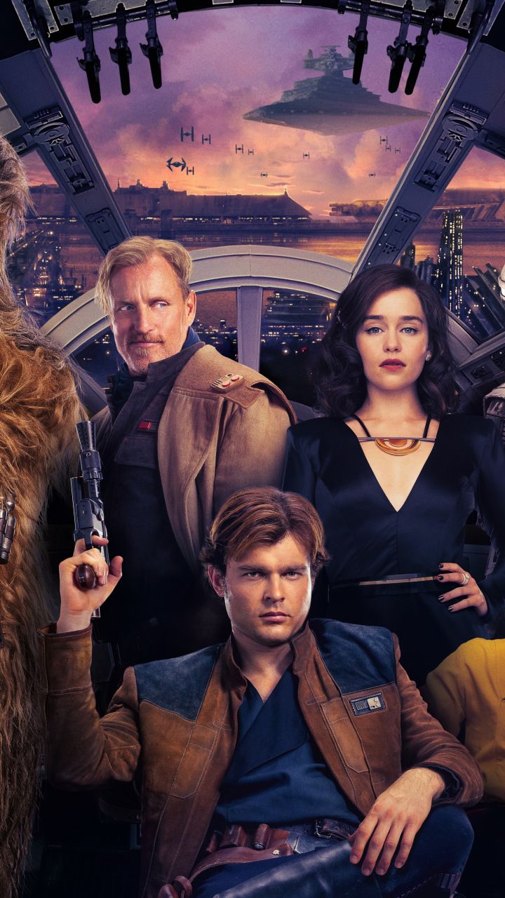 Solo: A star Wars Story, Qira, Lando Calrissian, Han Solo, 720x1280 wallpaper. War stories, Hans solo, Lando calrissian