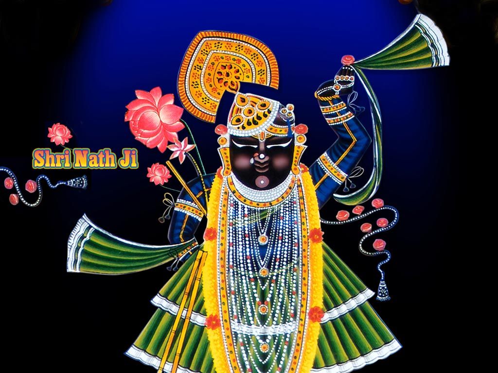 High Definition Wallpaper: Lord Shrinathji Free Wallpaper, Picture for Desktop