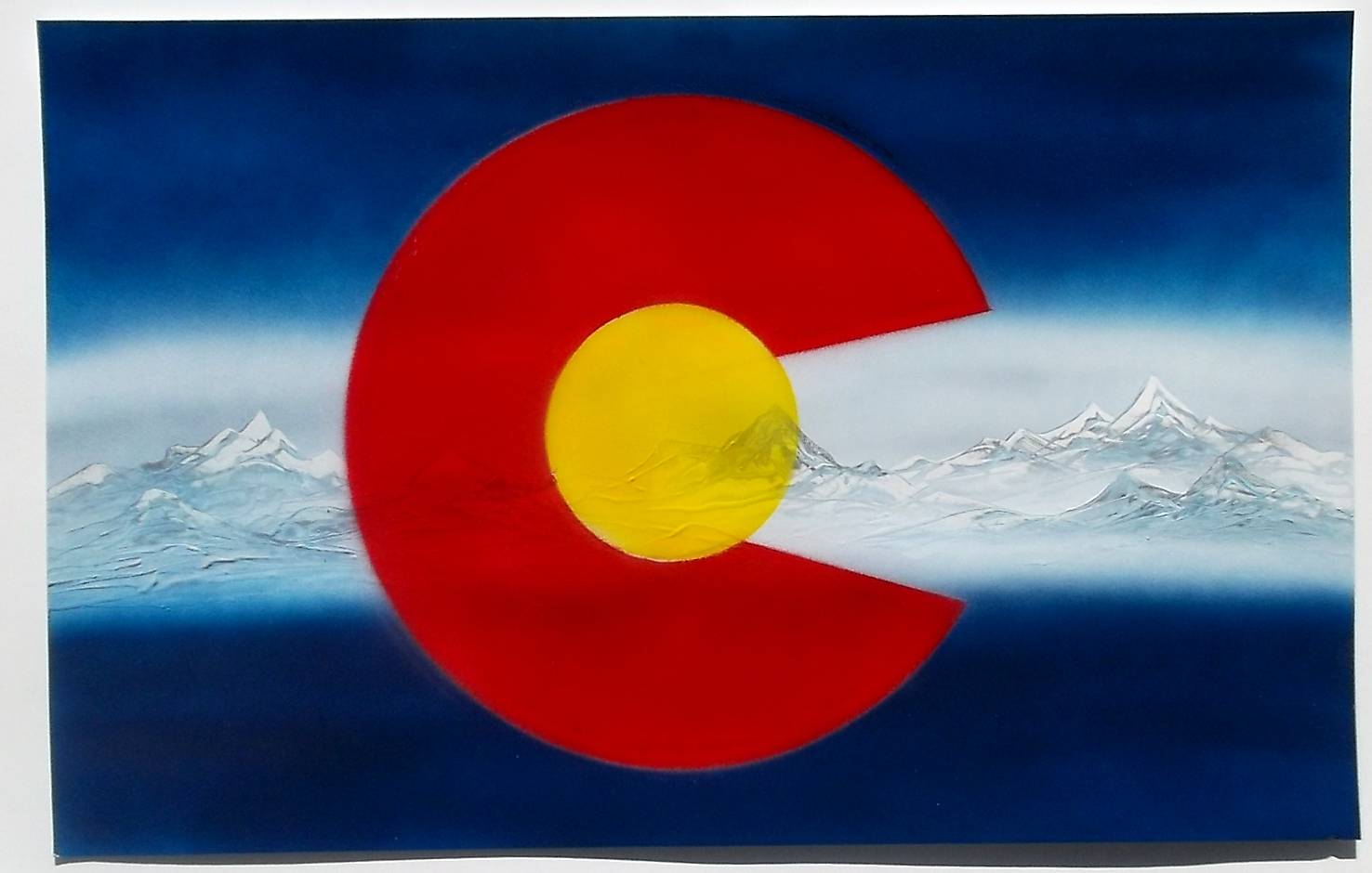 Colorado Flag By Isaac Carpenter HD Wallpaper