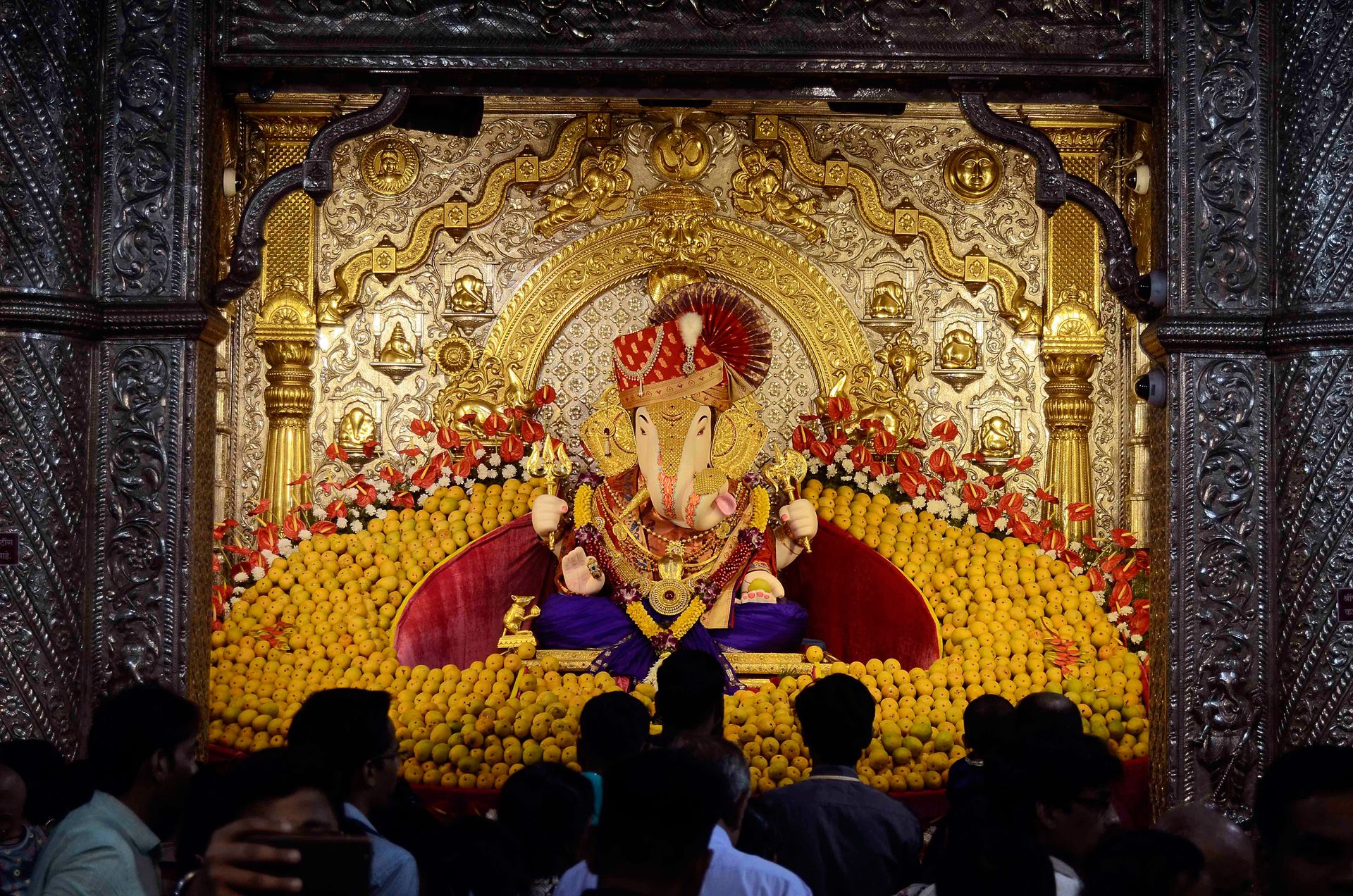 A guide to Pune's Dagdusheth Halwai Ganpati temple. Condé Nast Traveller India