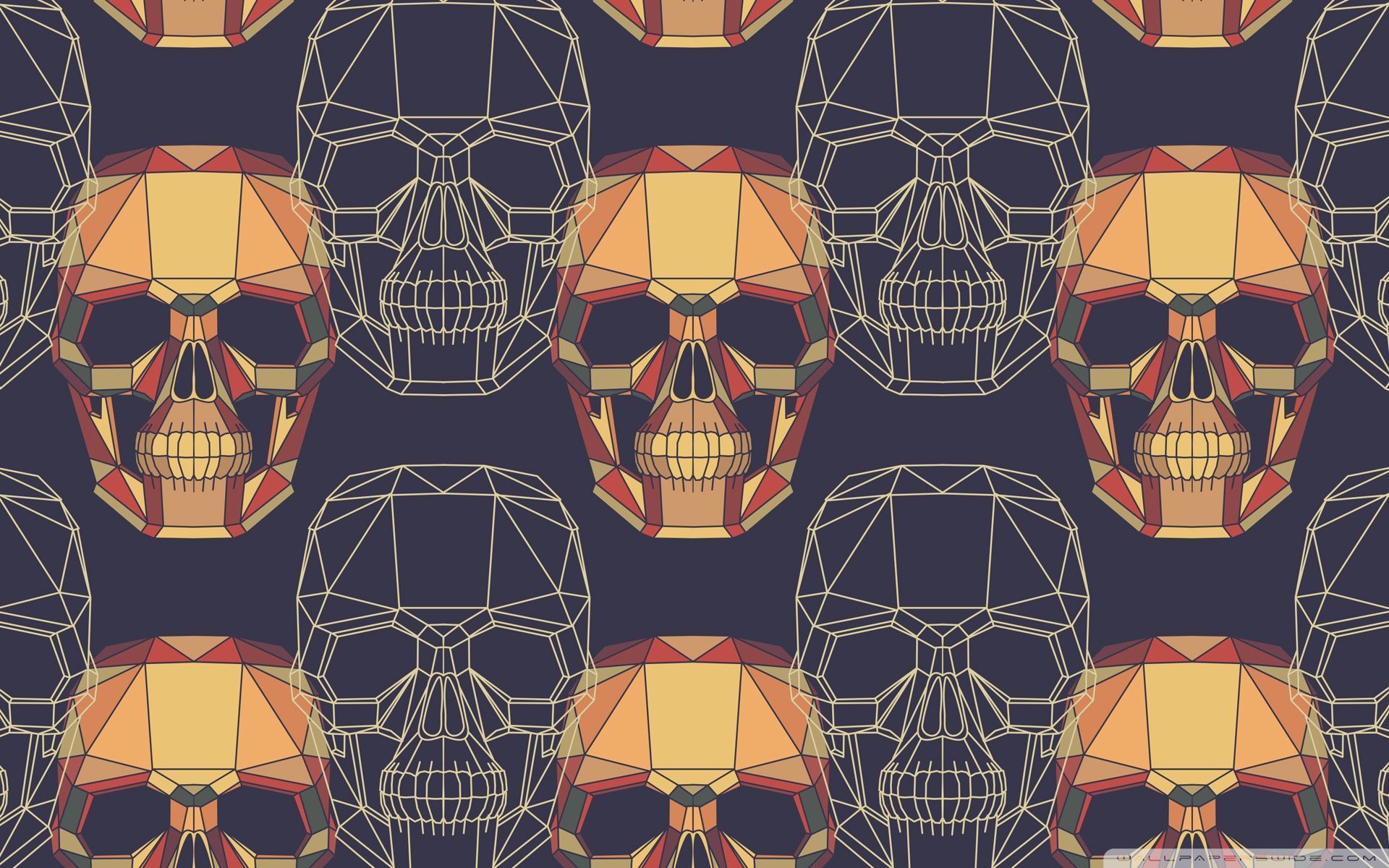Hipster Halloween Wallpaper