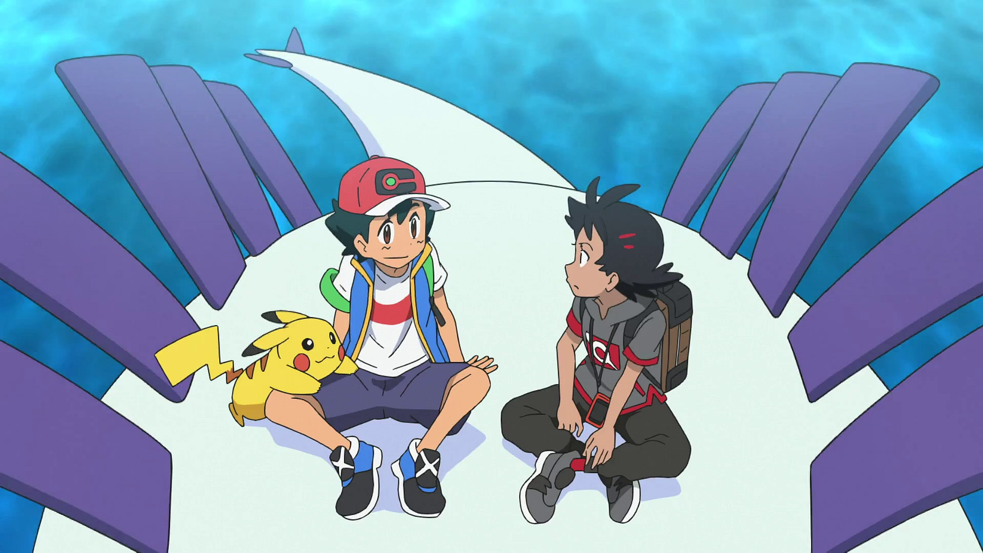 Pokemon Journeys Ash And Goh Wallpaper - Goimages Connect