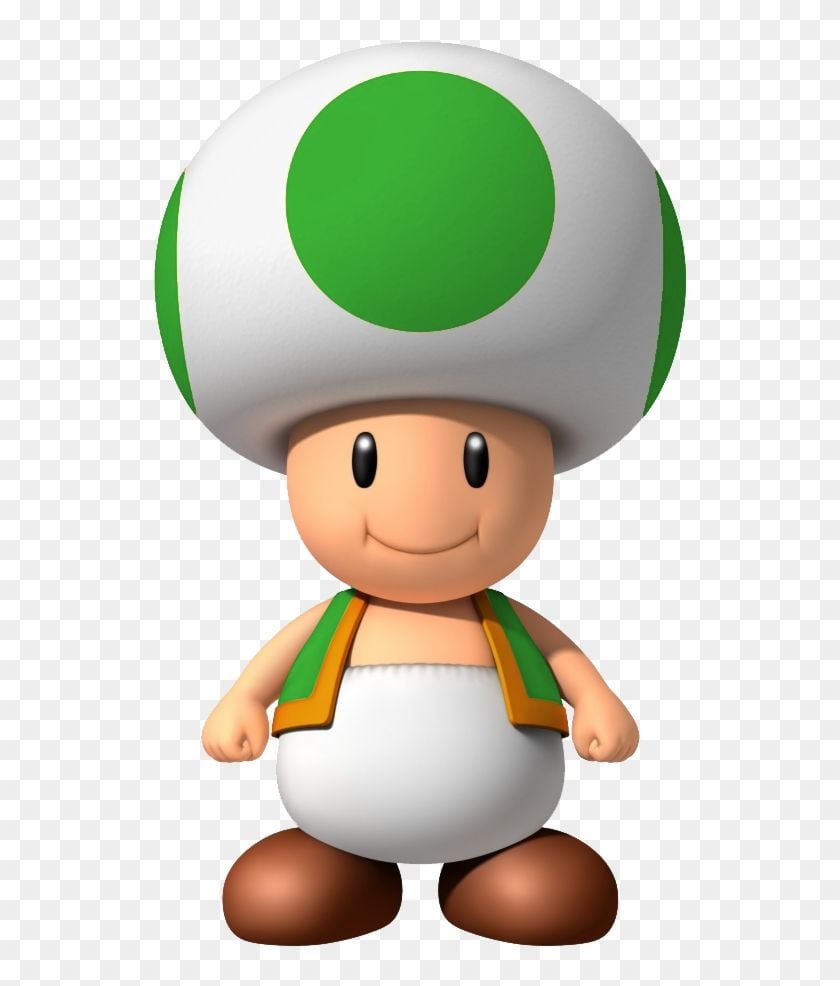 Toads Bros Wii Blue Toad Clipart