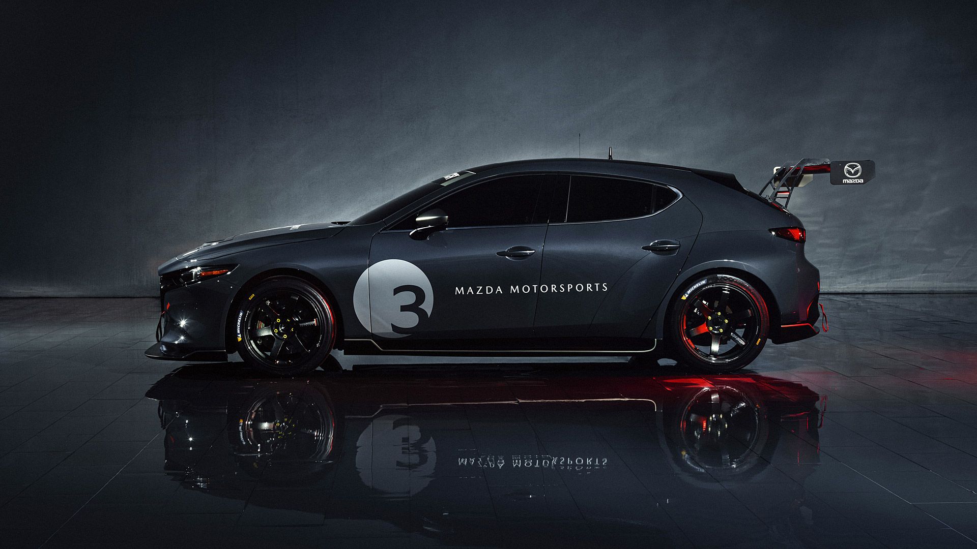 High-Quality Mazda 3 Paint Moment Illustration High-Quality Mazda 3 Paint Moment Illustration