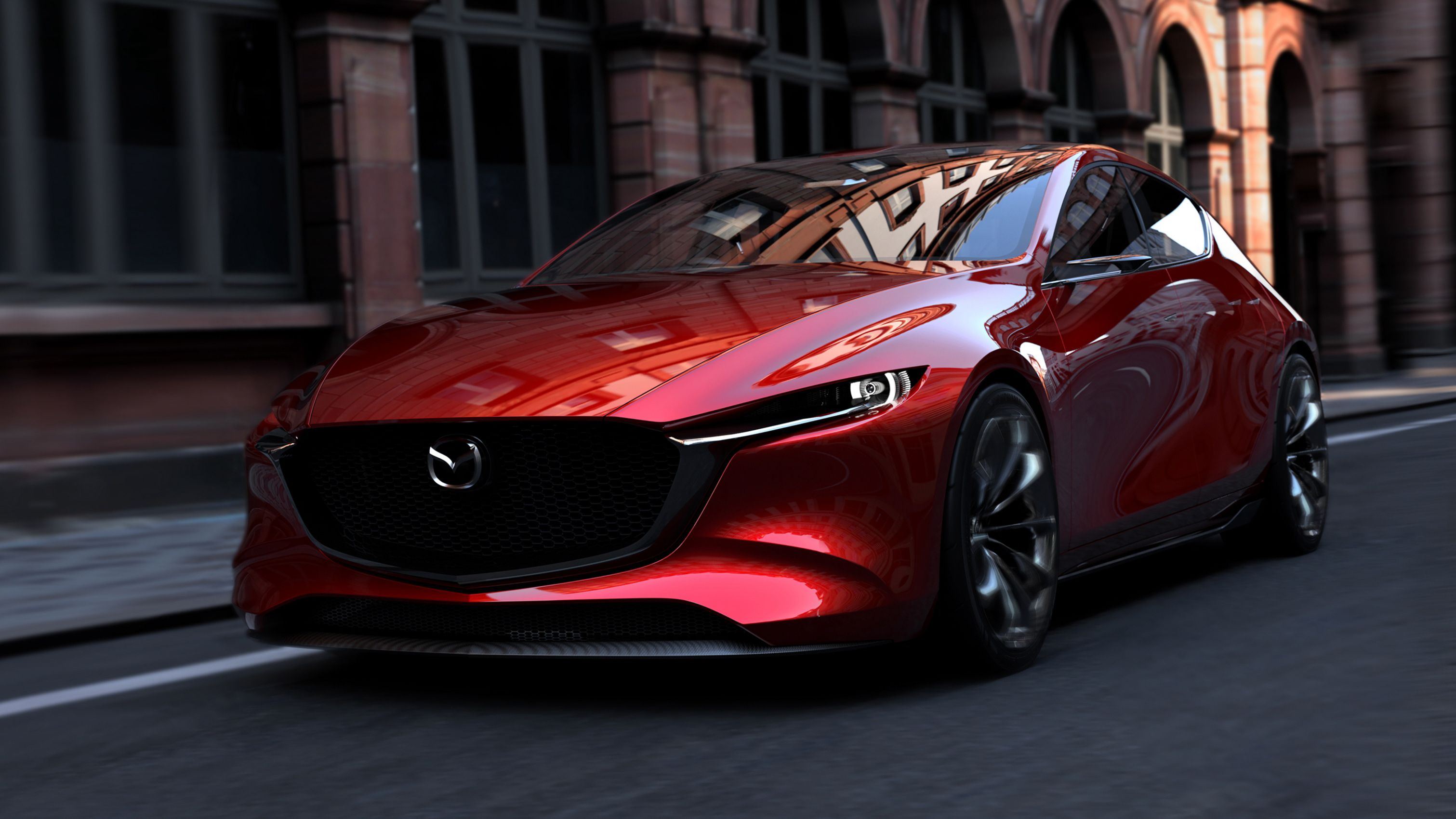 Mazda 3 2019 Concept HD Wallpaper