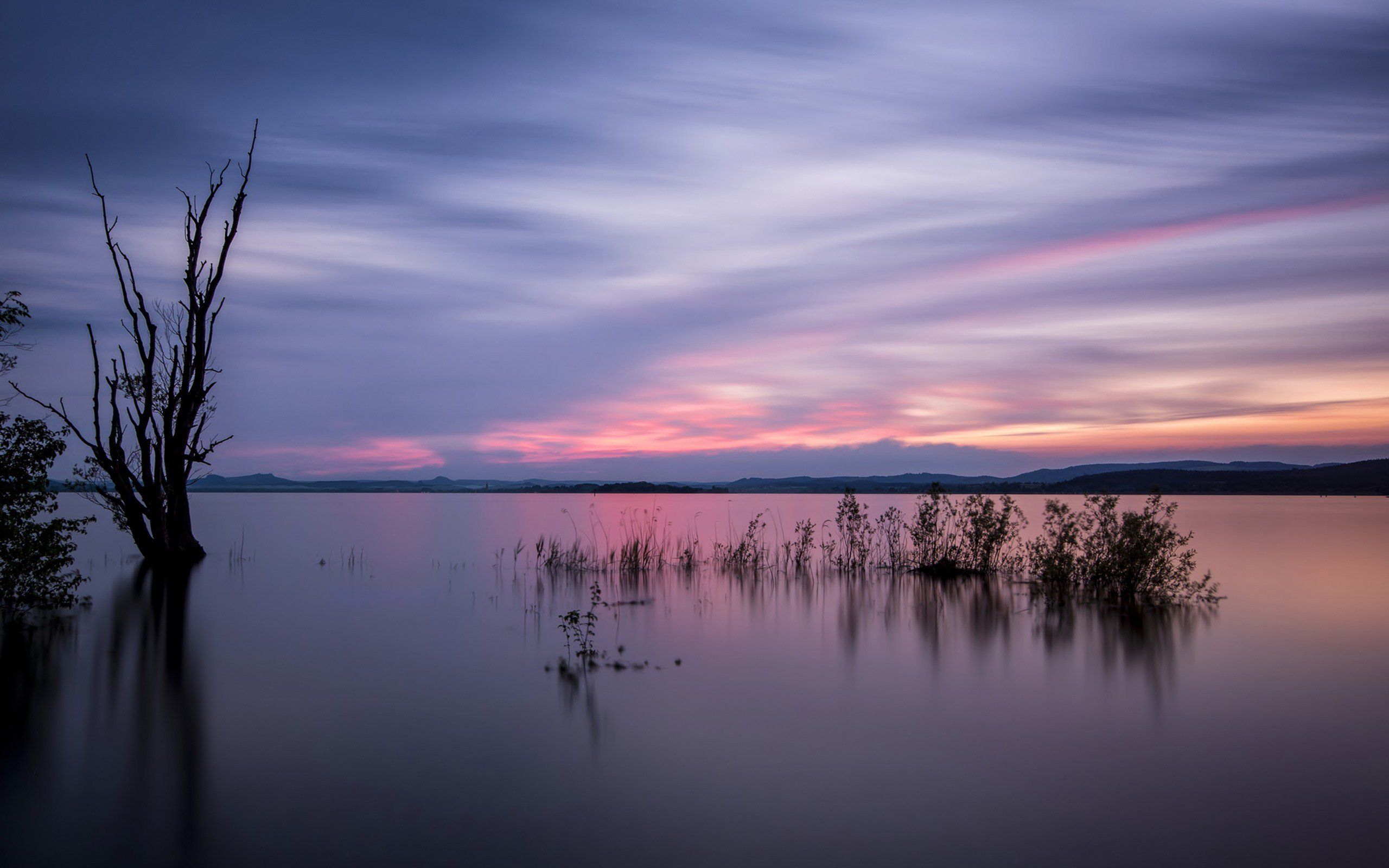 Sunset Over Lake Wallpapers - Wallpaper Cave