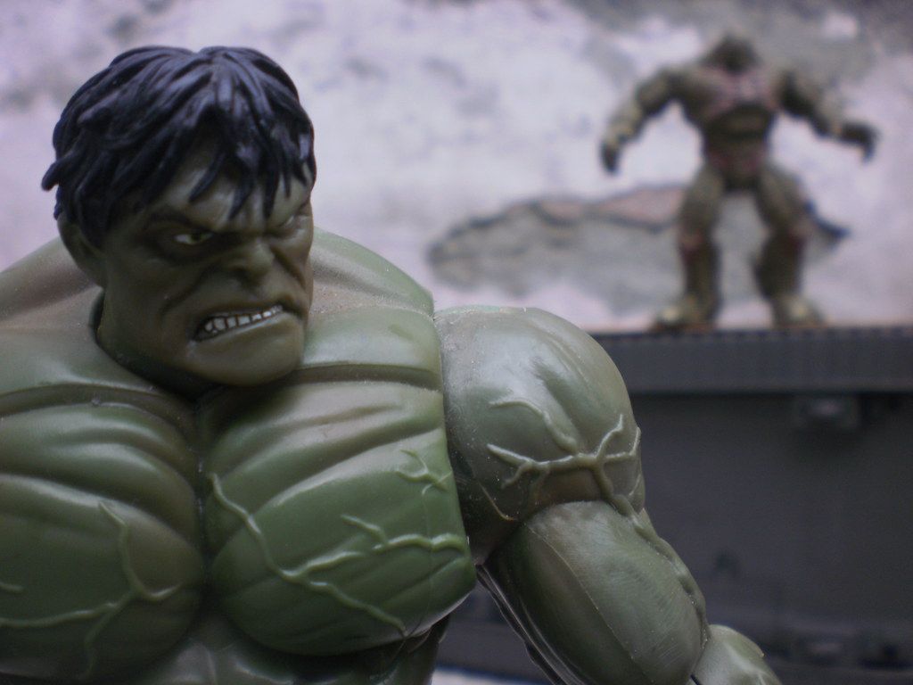 Hulk vs Abomination. THE AMAZING KIKEMAN