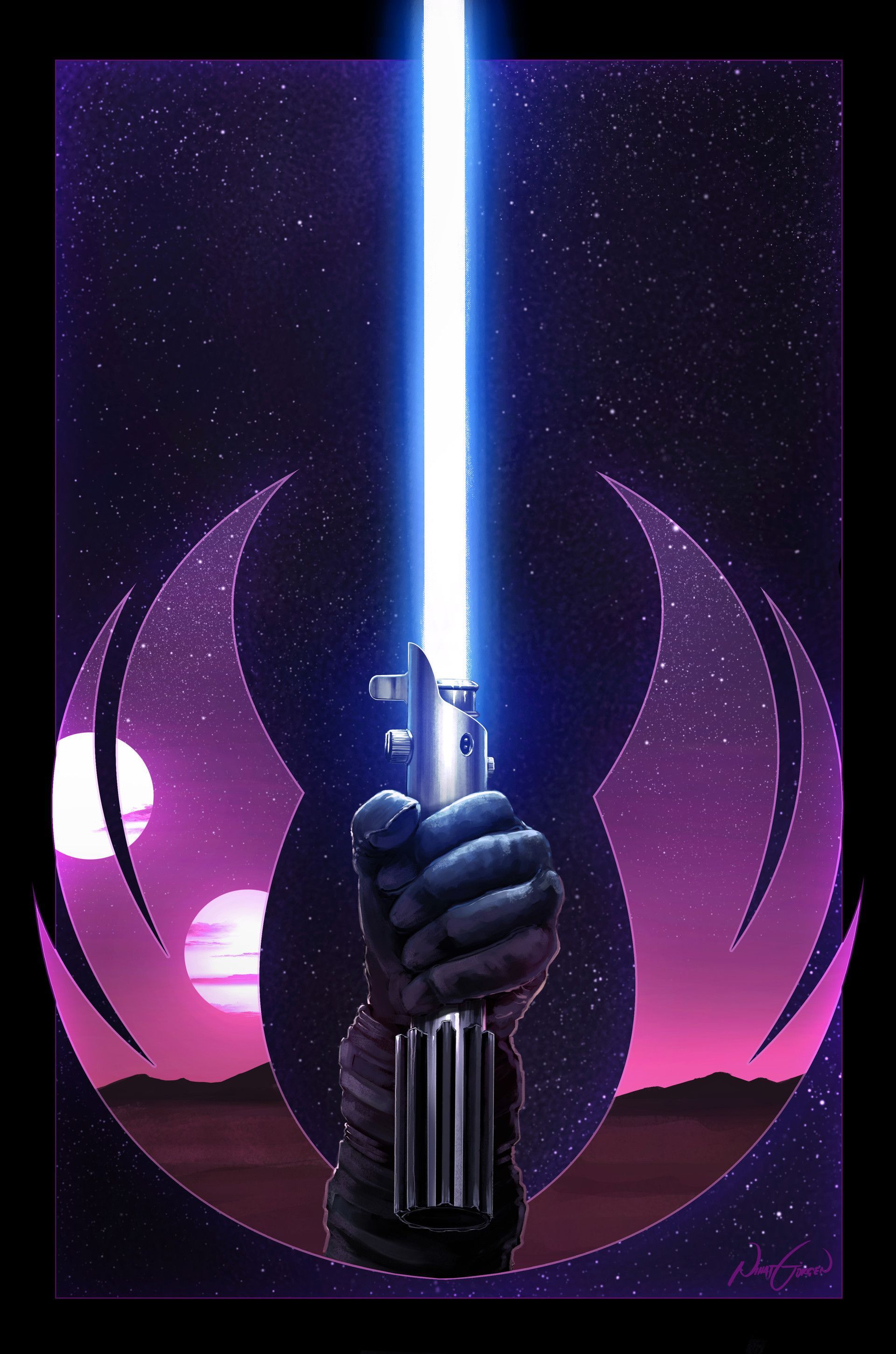 Anakin Skywalker Symbol, Nihat Gokcen. Star wars wallpaper, Star wars drawings, Star wars background
