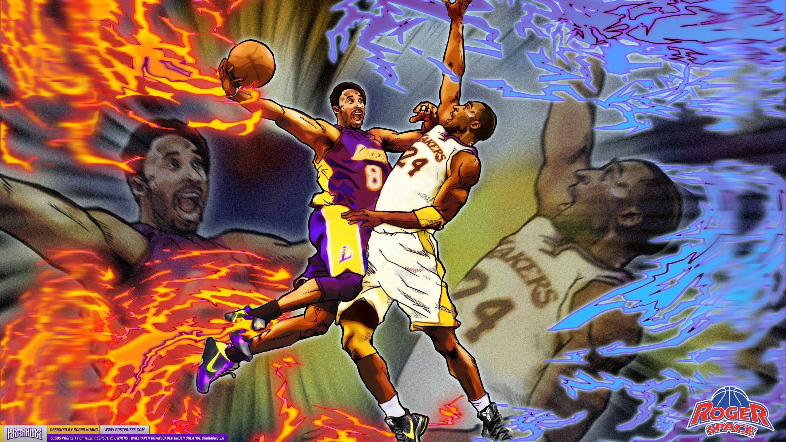 Michael Jordan and Kobe Wallpaper