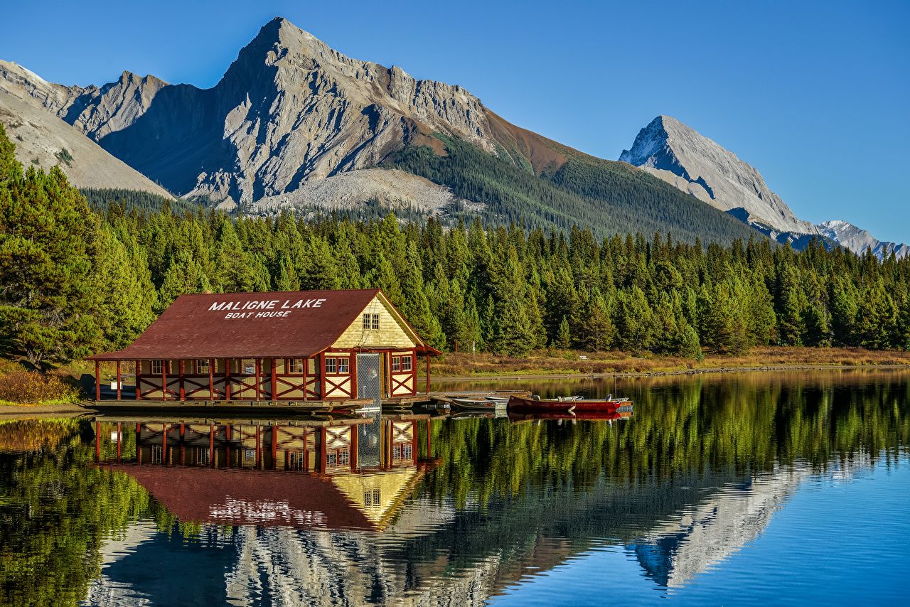 Maligne Lake Wallpapers - Wallpaper Cave