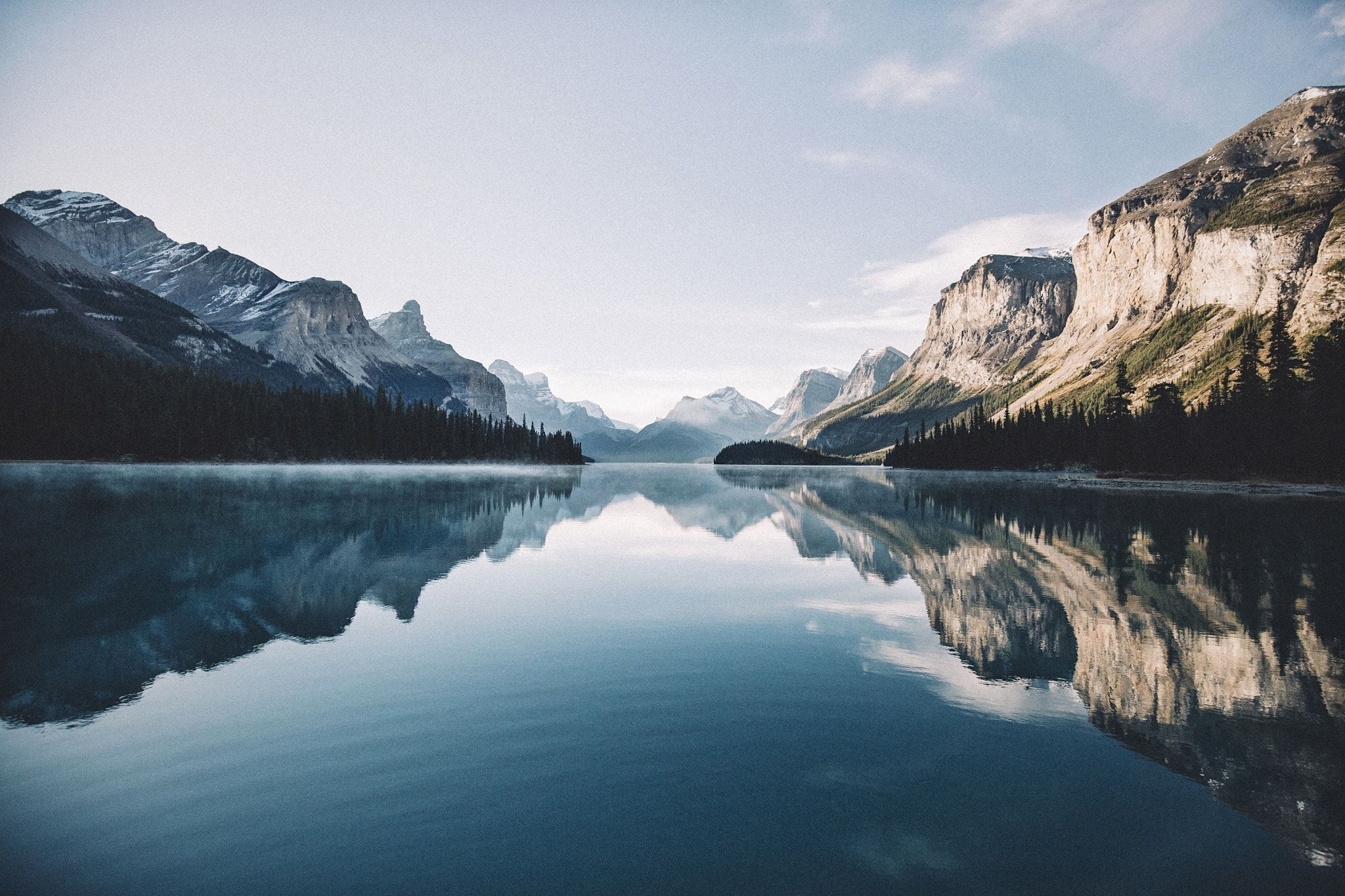 Maligne Lake Alberta. by Johannes Hulsch. [2048x1365]. wallpaper/ background for. iPad pro wallpaper, Macbook air wallpaper, Laptop wallpaper desktop wallpaper