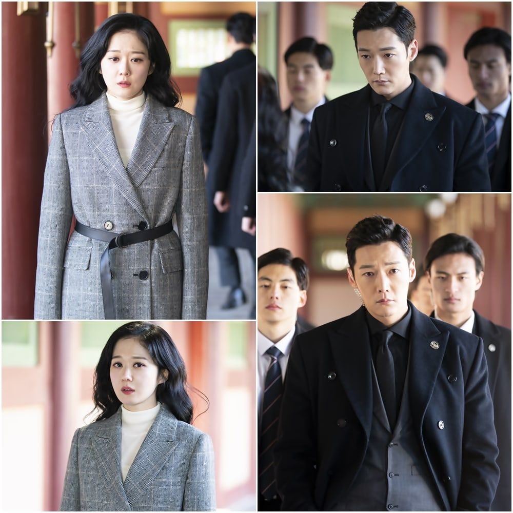 Jang Nara And Choi Jin Hyuk Exchange Sorrowful Glances In “The Last Empress”