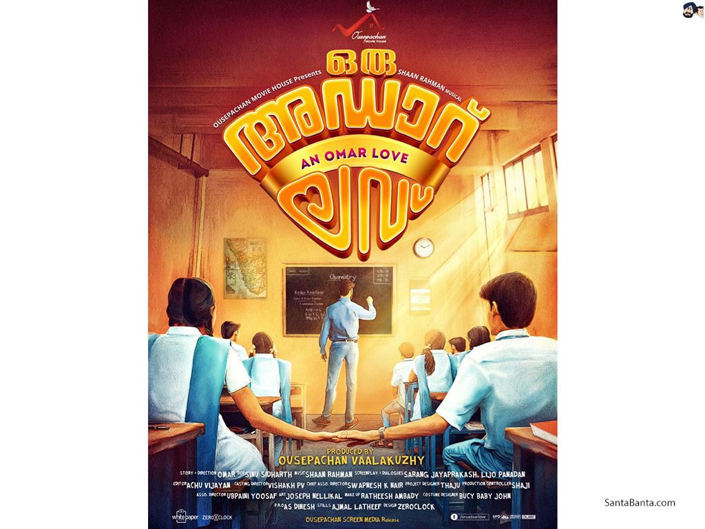 Oru Adaar Love Wallpaper