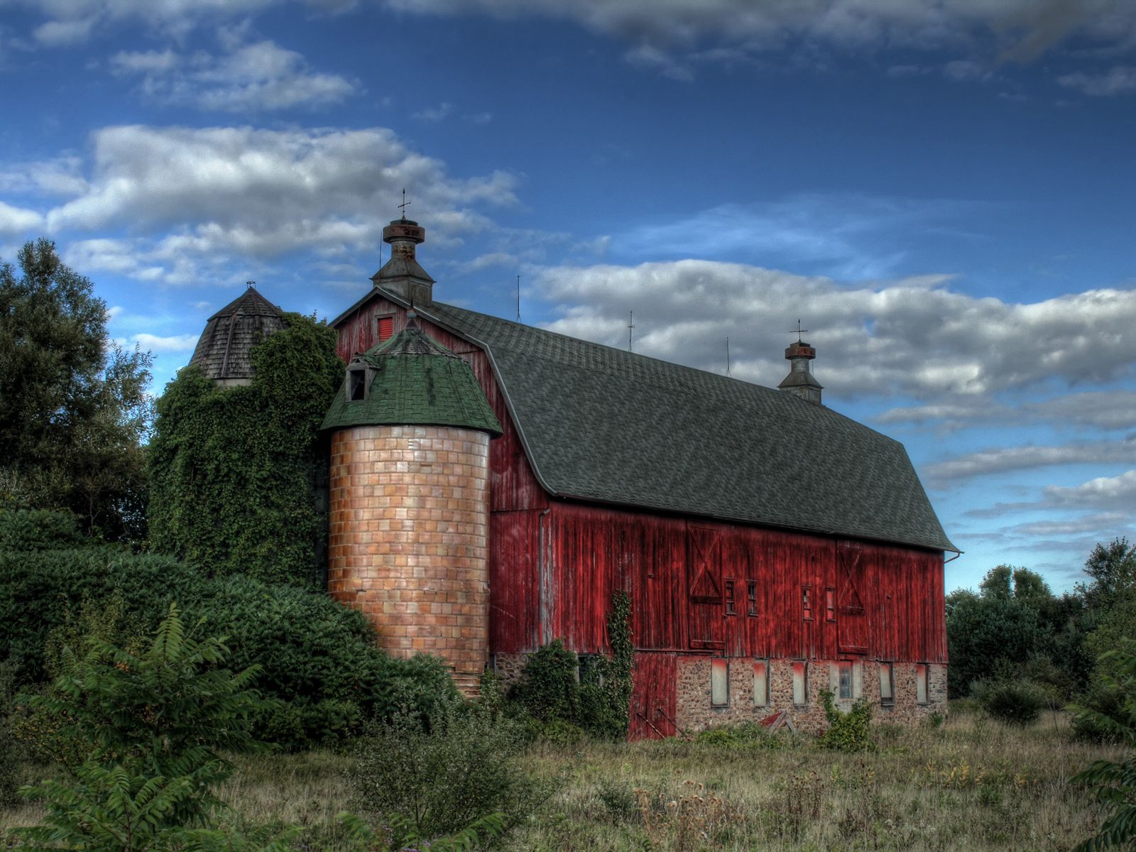 Old Red Barn wallpaper. Old Red Barn