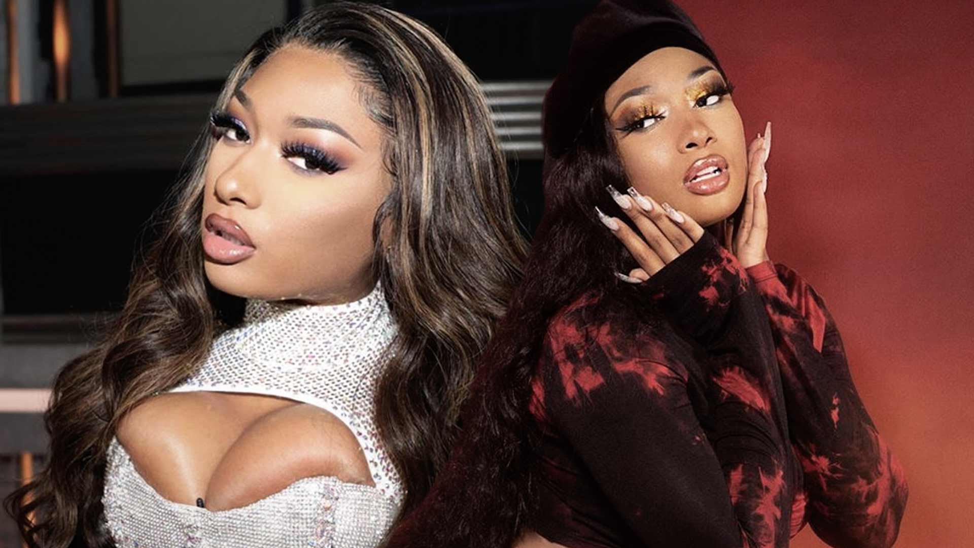 Megan Thee Stallion Exposes Bare Booty In Tiny Mesh Lingerie