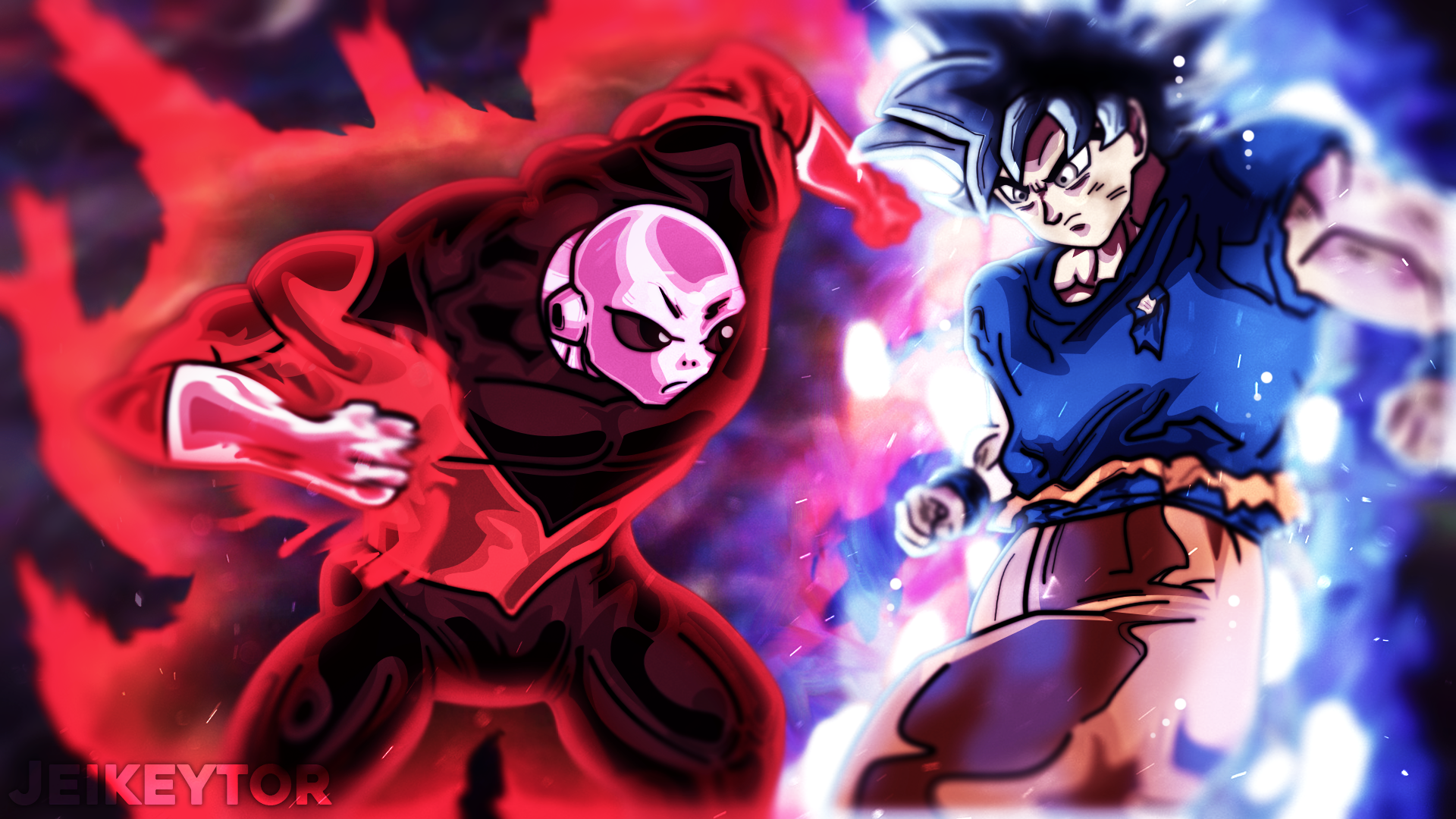 Goku and Jiren Wallpaper Free Goku and Jiren Background
