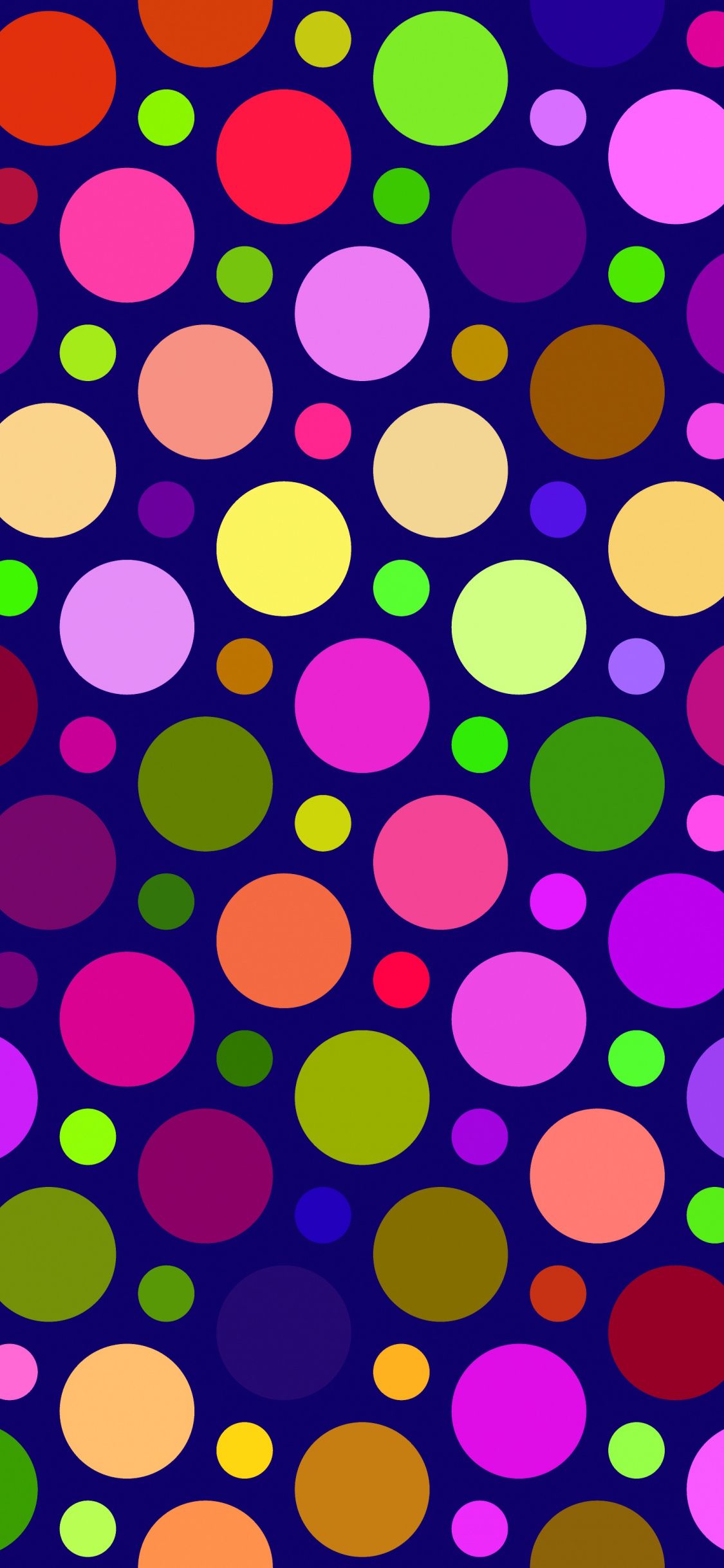 Download 1152x864 wallpaper Texture, colorful, circles, abstract, iPhone X 1125x2436 HD image, backgr. Colorful wallpaper, Polka dots wallpaper, Bubbles wallpaper