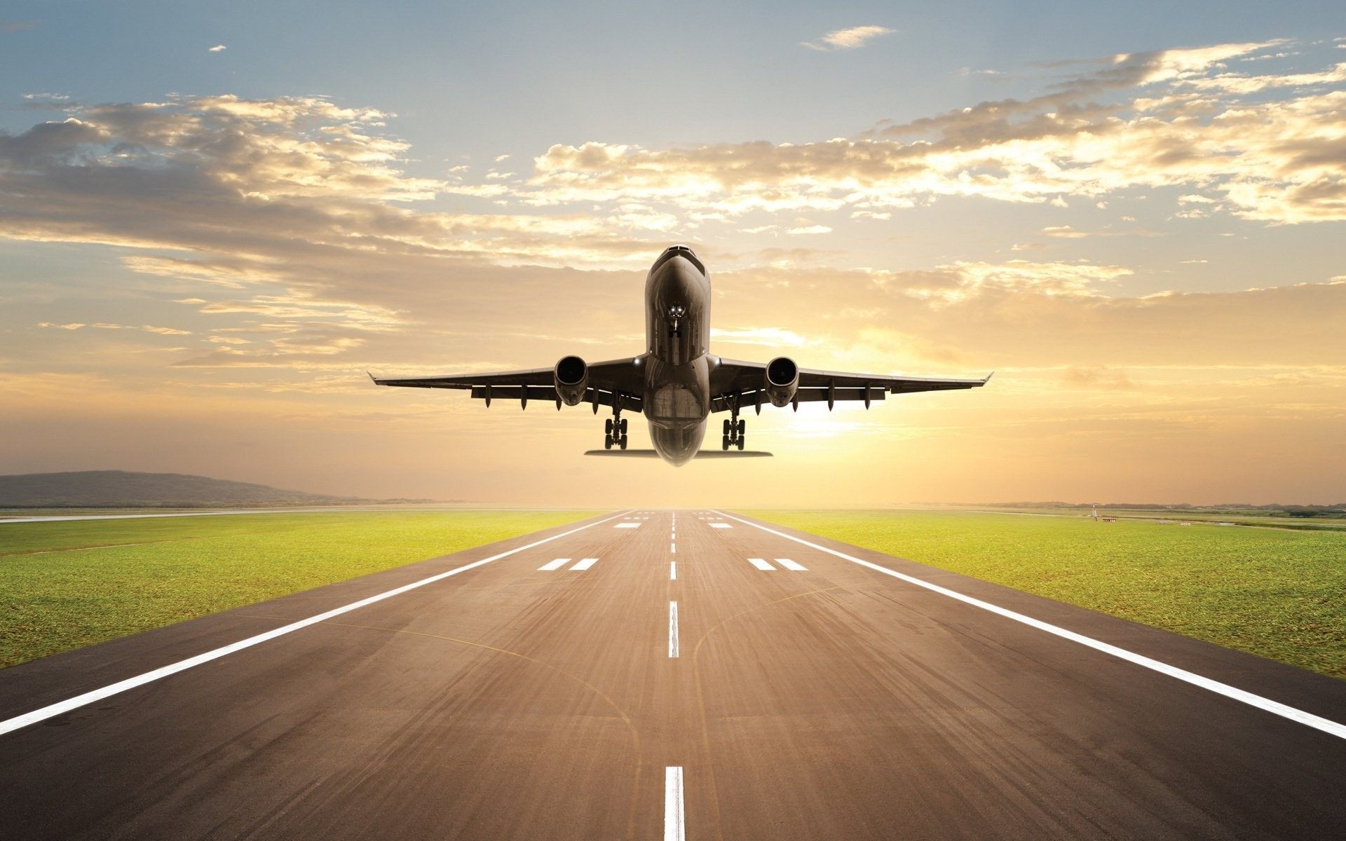 Plane Taking Off 720P HD 4k Wallpaper, Image, Background, Photo and Picture