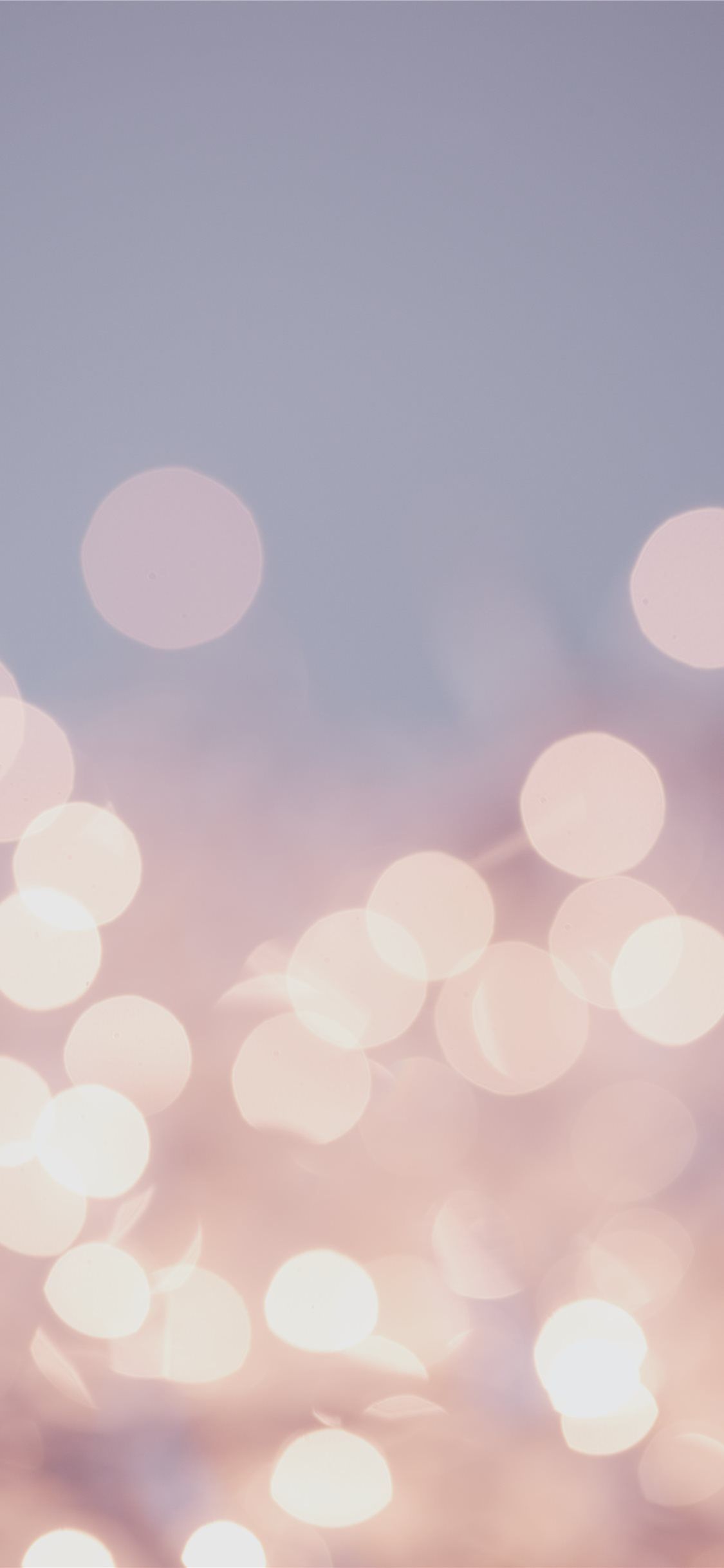 Pretty pastel bokeh fairy lights background iPhone X Wallpaper Free Download
