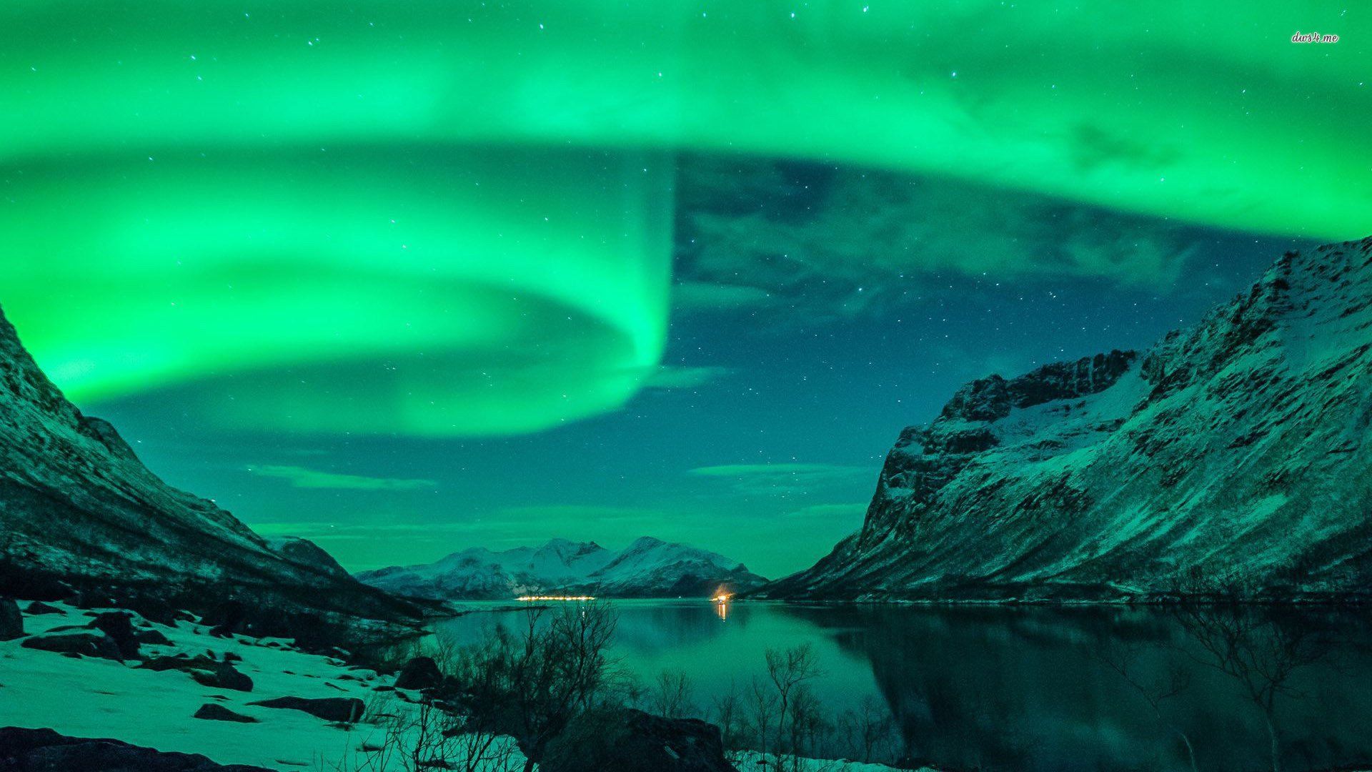 breath taking aurora borealis 1920x1080 nature wallpaper Wallpaper HD / Desktop and Mobile Background