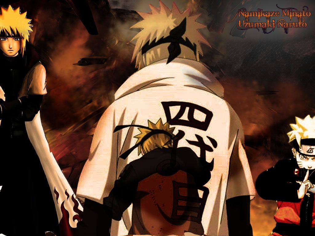 Yondaime X Naruto By Lonelydeathwallpaper House.com
