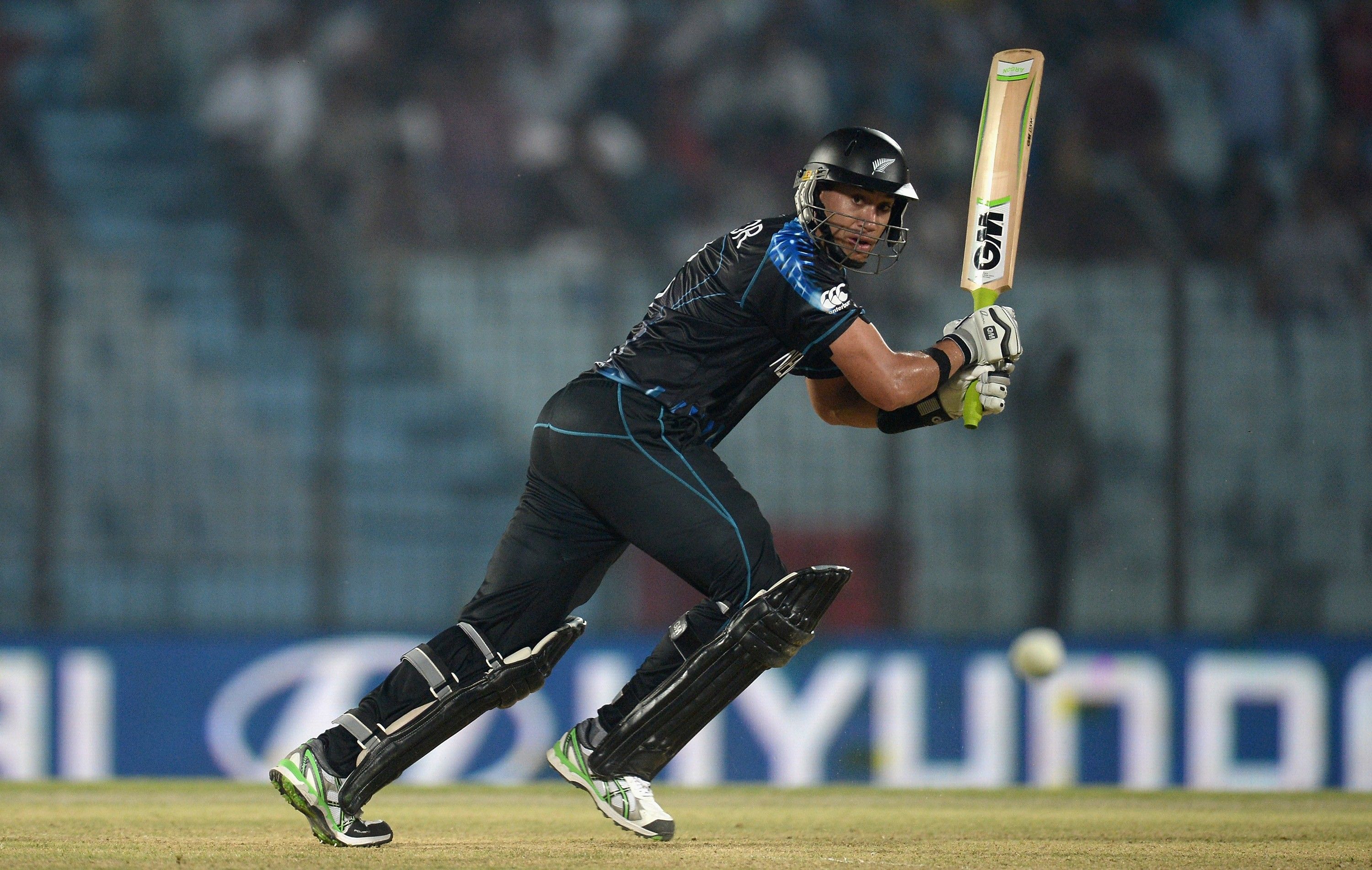 Ross Taylor Famous New Zealand Batsman Cricketer Image