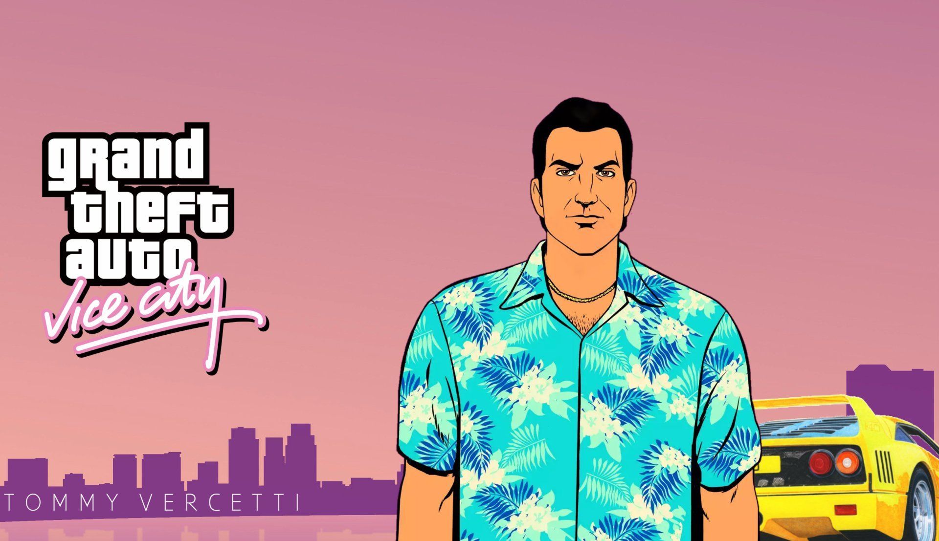 Grand Theft Auto: Vice City Wallpaper Background Image. View, download, comment, and rate. Grand theft auto, City wallpaper, Vice