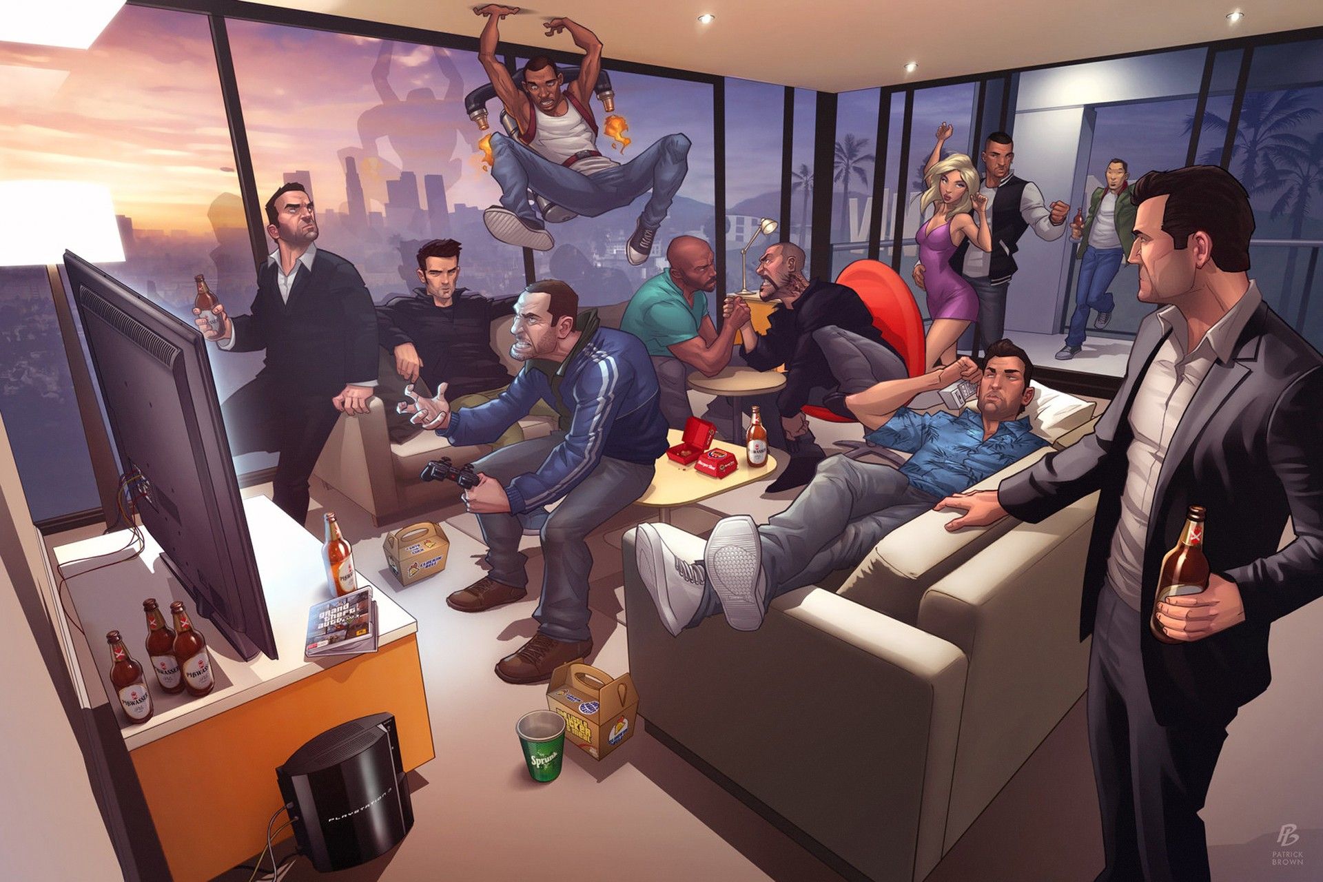 Tommy Vercetti, #Grand Theft Auto, #video games, wallpaper. Grand theft auto, Gta, Gta online