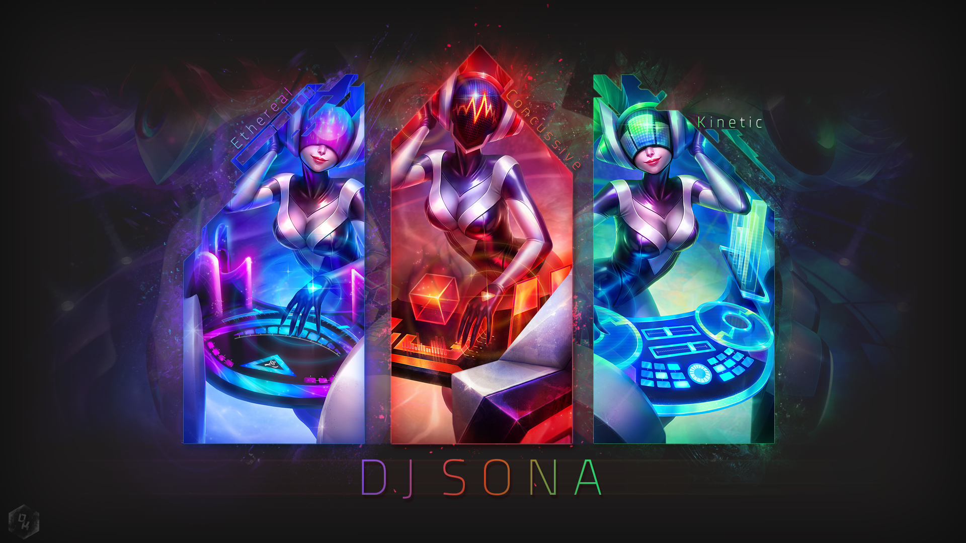 Live wallpaper DJ Sona from League of Legends DOWNLOAD FREE (828182664)
