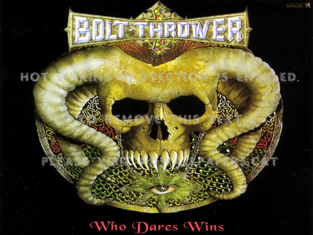 bolt thrower skull heavy music logo metal