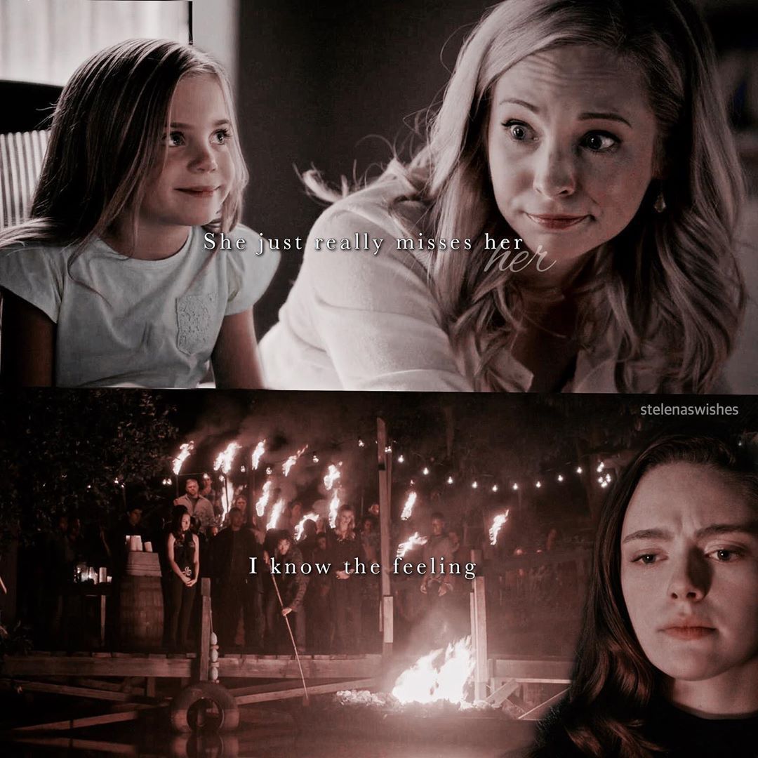 Tvd, To & Legacies on Instagram: “Lizzie and caroline or hope and hayley?