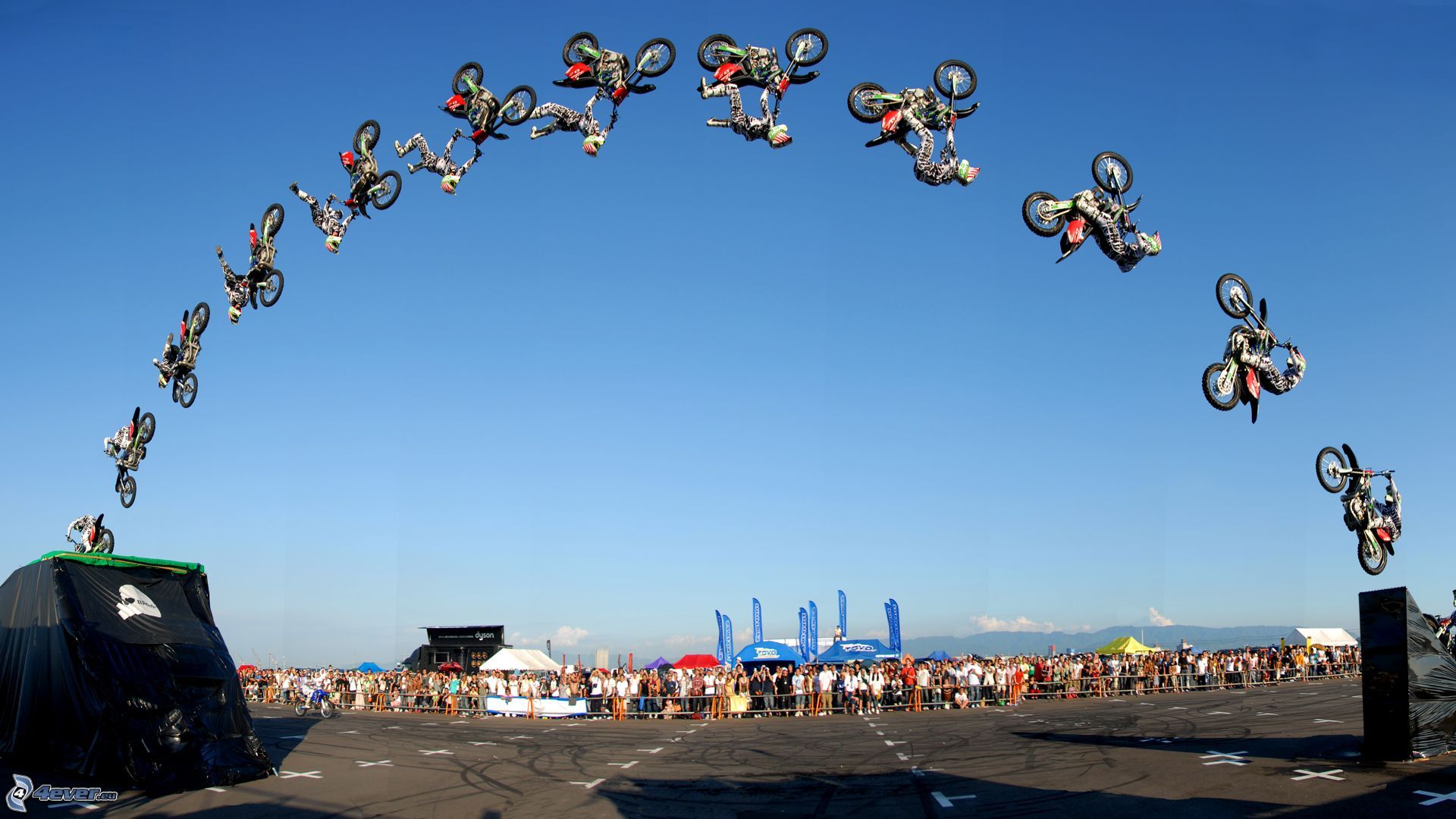 Backflip Motocross Wallpaper & Background Download