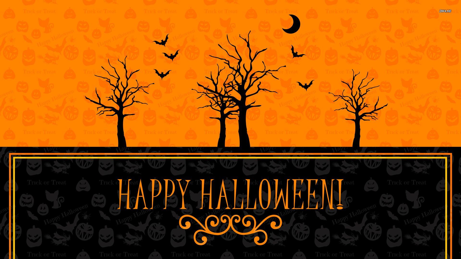 Happy Halloween sign (large). Halloween desktop wallpaper, Scary halloween picture, Happy halloween