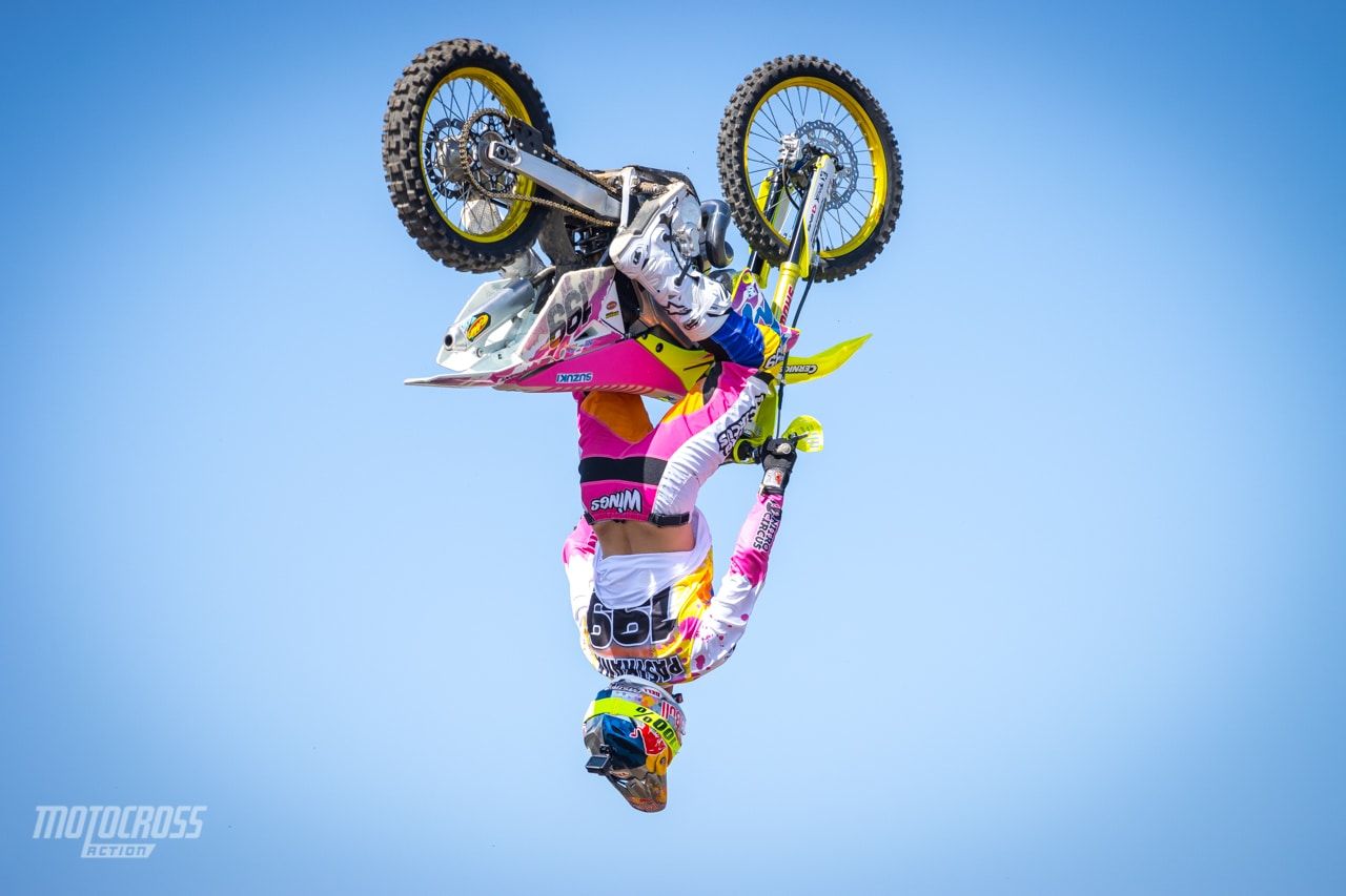 RAW VIDEO: RED BULL STRAIGHT RHYTHM PRACTICE TWO STROKES ONLY. Motocross Action Magazine