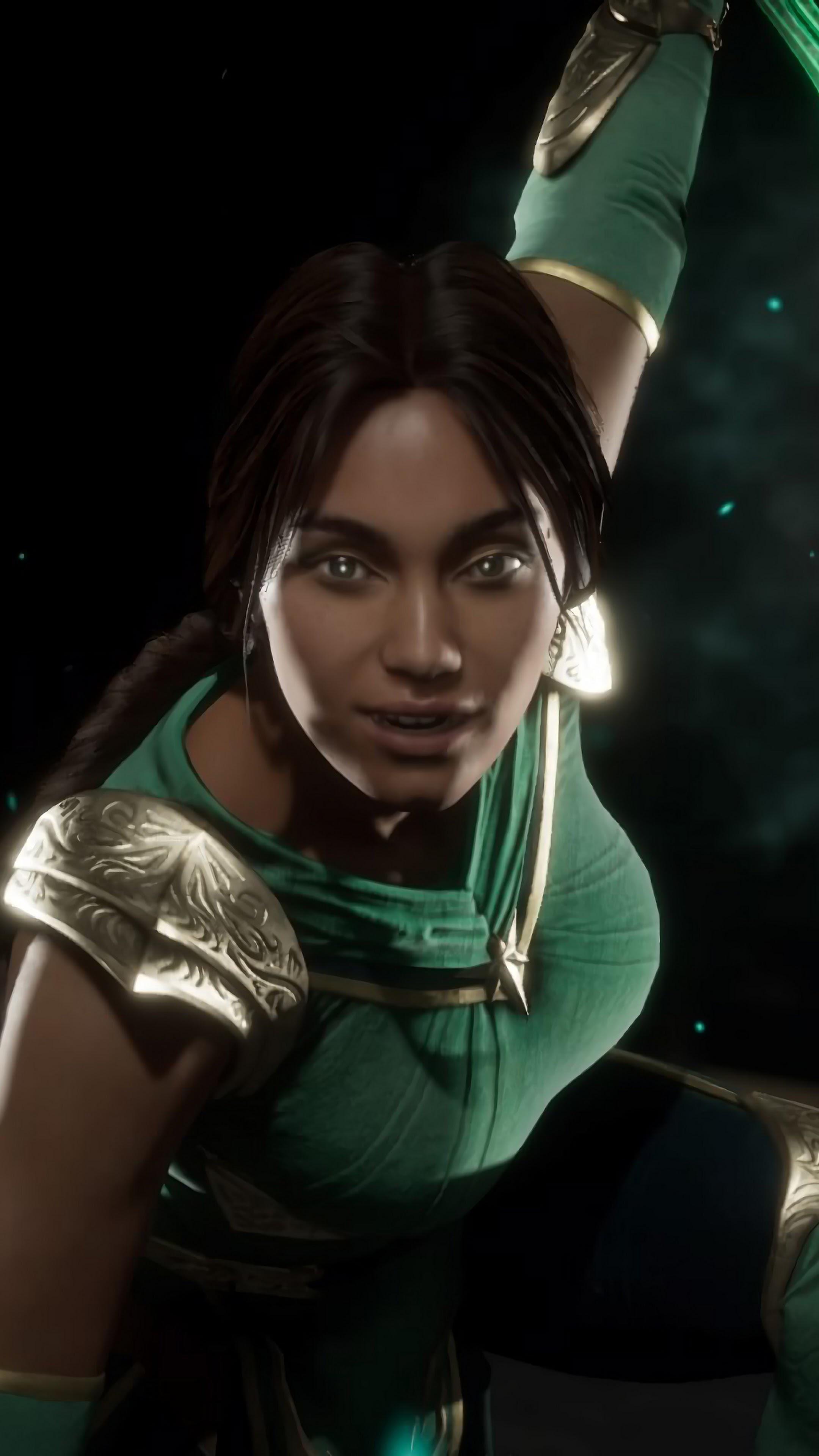 Jade from mk11 wallpaper as requested :)