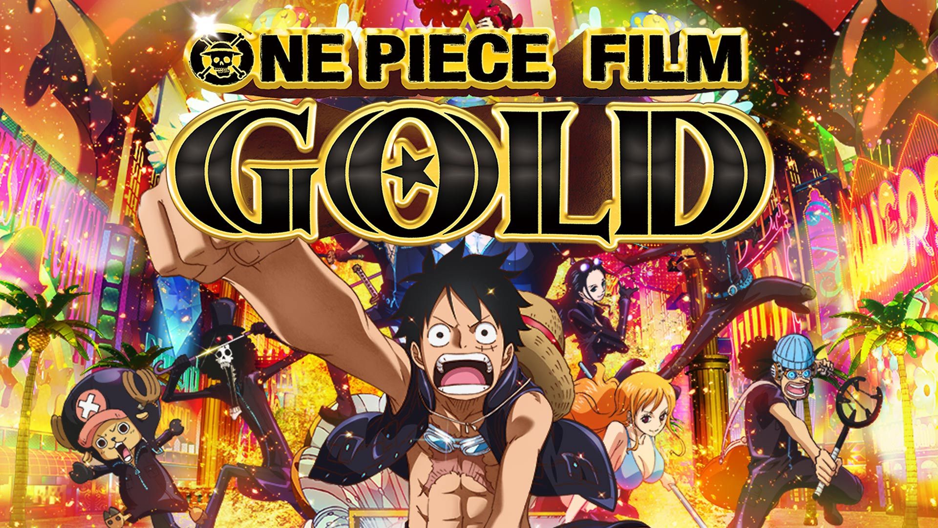 One Piece Pelicula Gold HD Wallpaper