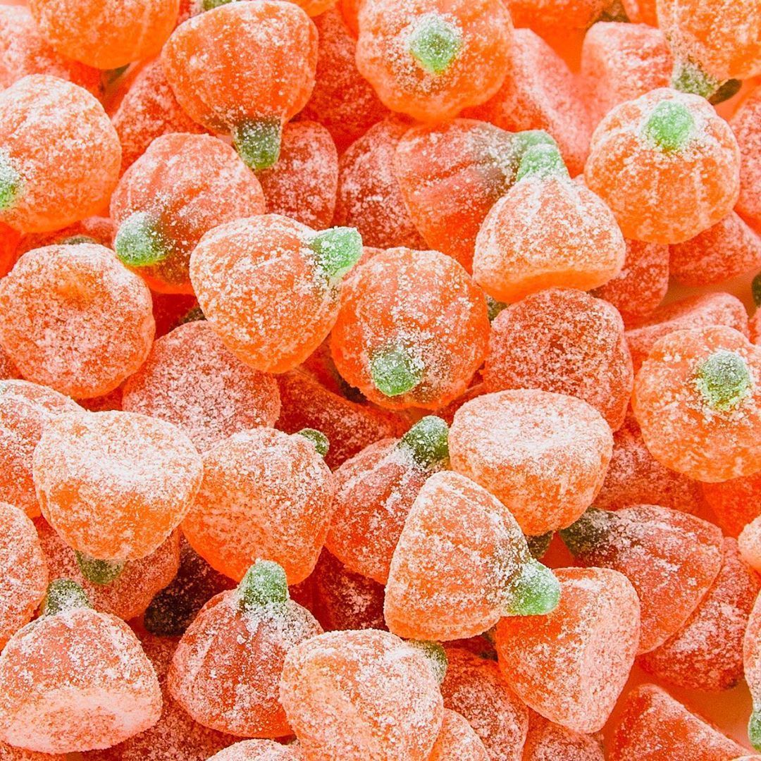 Cypress Sweets on Instagram: “The #HalloweenCandy at Cypress Sweets is going to be sooooooo sweet! Stay tuned for all. Orange aesthetic, Orange candy, Gummy candy