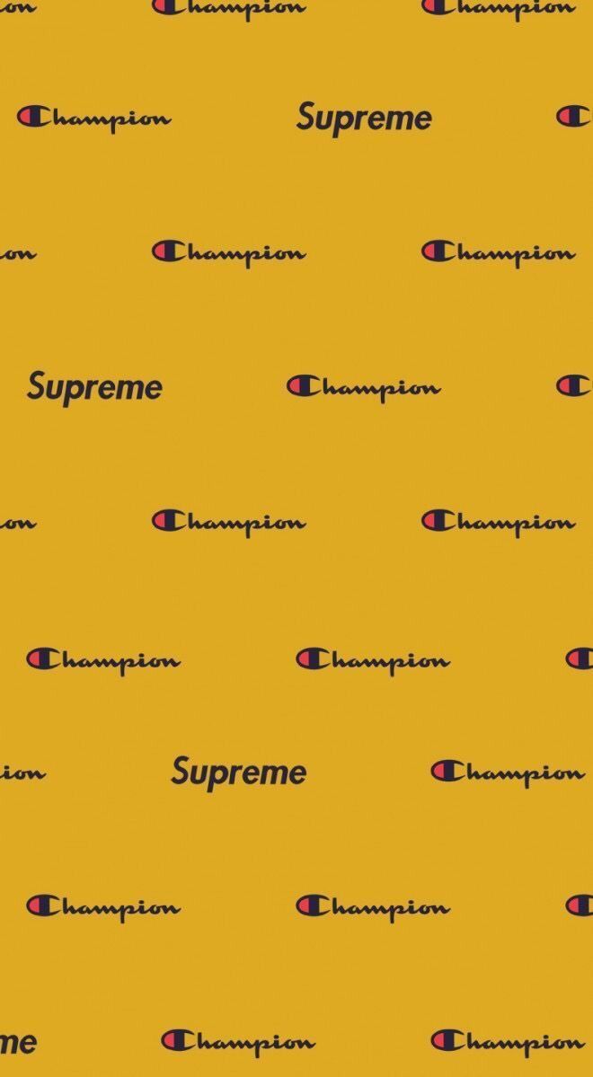 iPhone Yellow Supreme Wallpaper