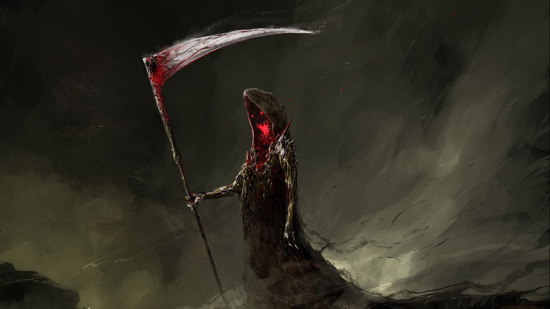 Grim reaper death weapons death wallpaperx1080