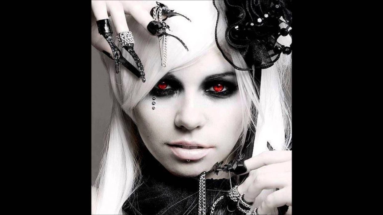 Dark emo gothic fetish girl girls vampire cyber goth wallpaperx1080