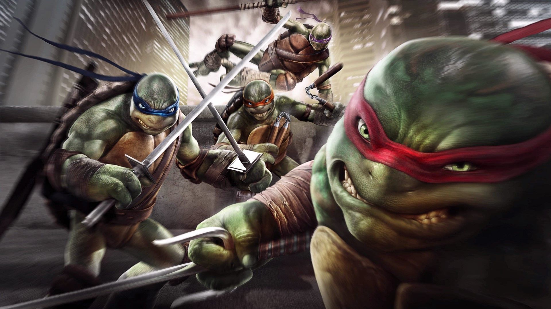 Teenage Mutant Ninja Turtles HD Wallpaper for desktop download
