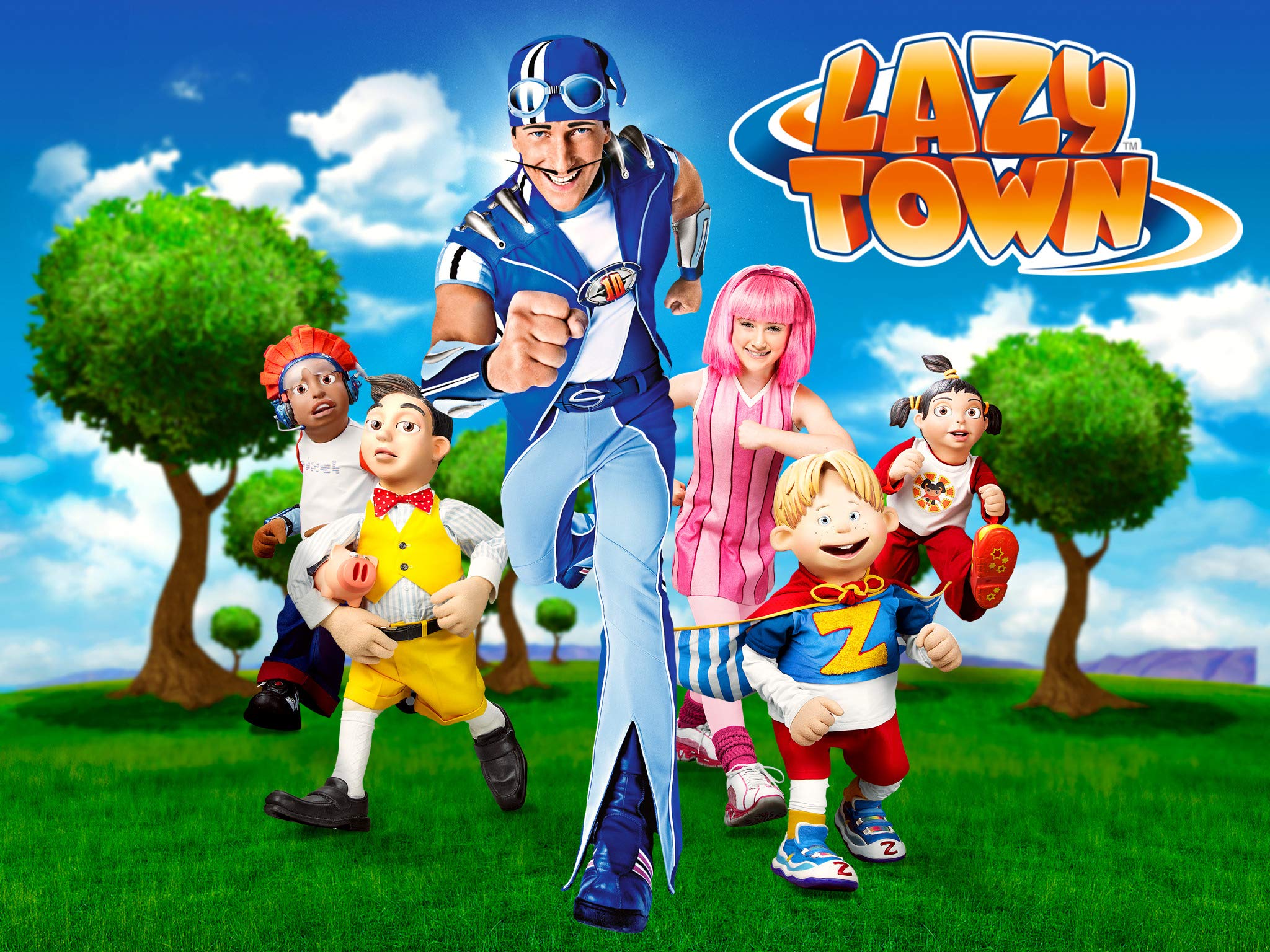 lazy town characters