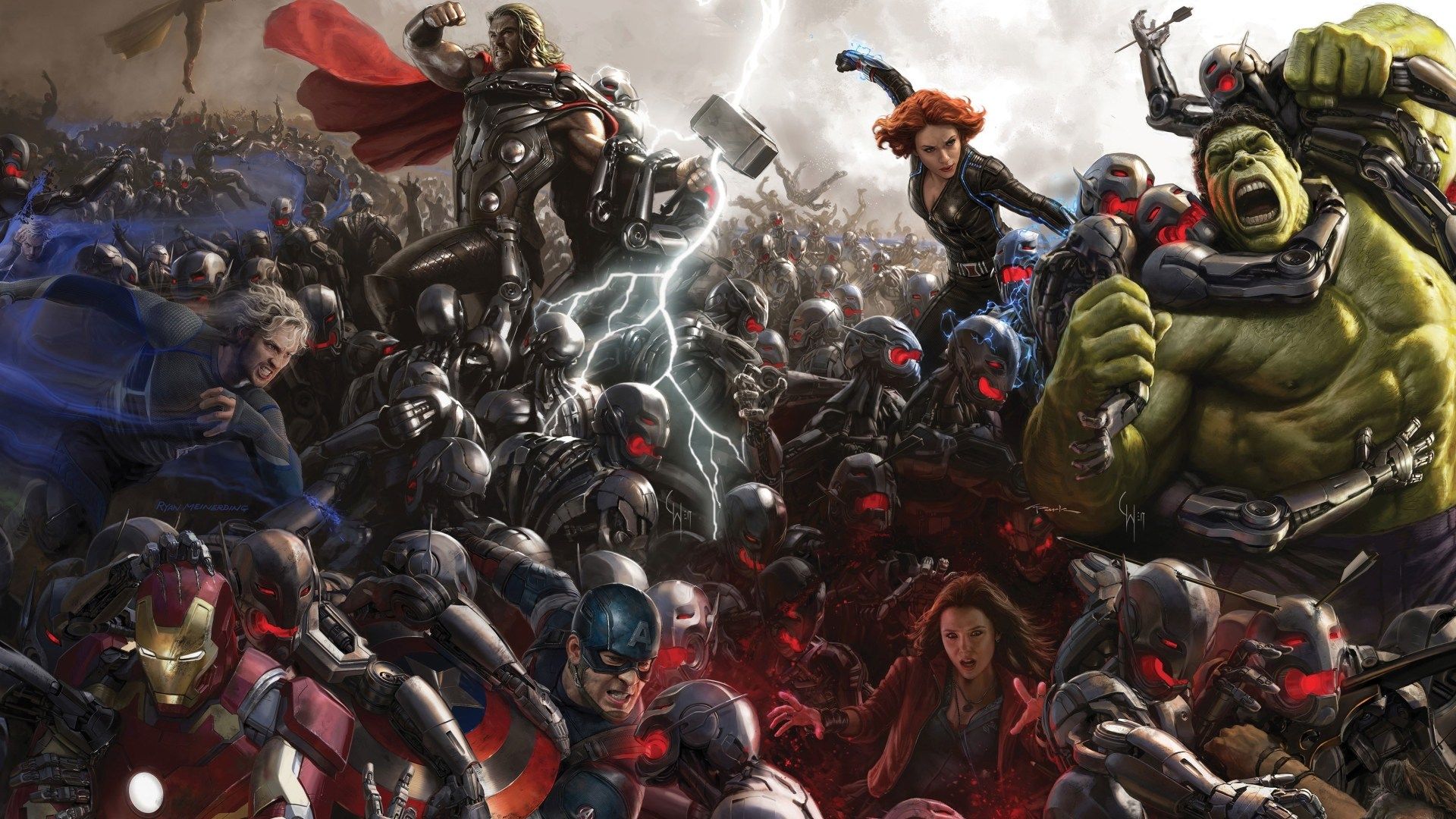 Avengers: Age of Ultron, Marvel, Marvel Cinematic Universe, Superhero HD Wallpaper & Background • 22847 • Wallur