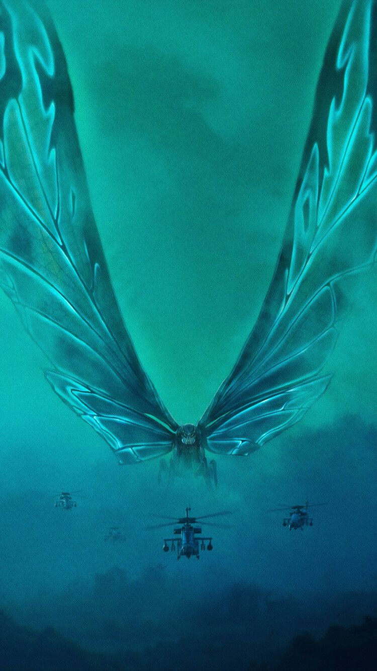 Mothra Godzilla King Of The Monsters 5k iPhone iPhone 6S, iPhone 7 HD 4k Wallpaper, Image, Background, Photo and Picture