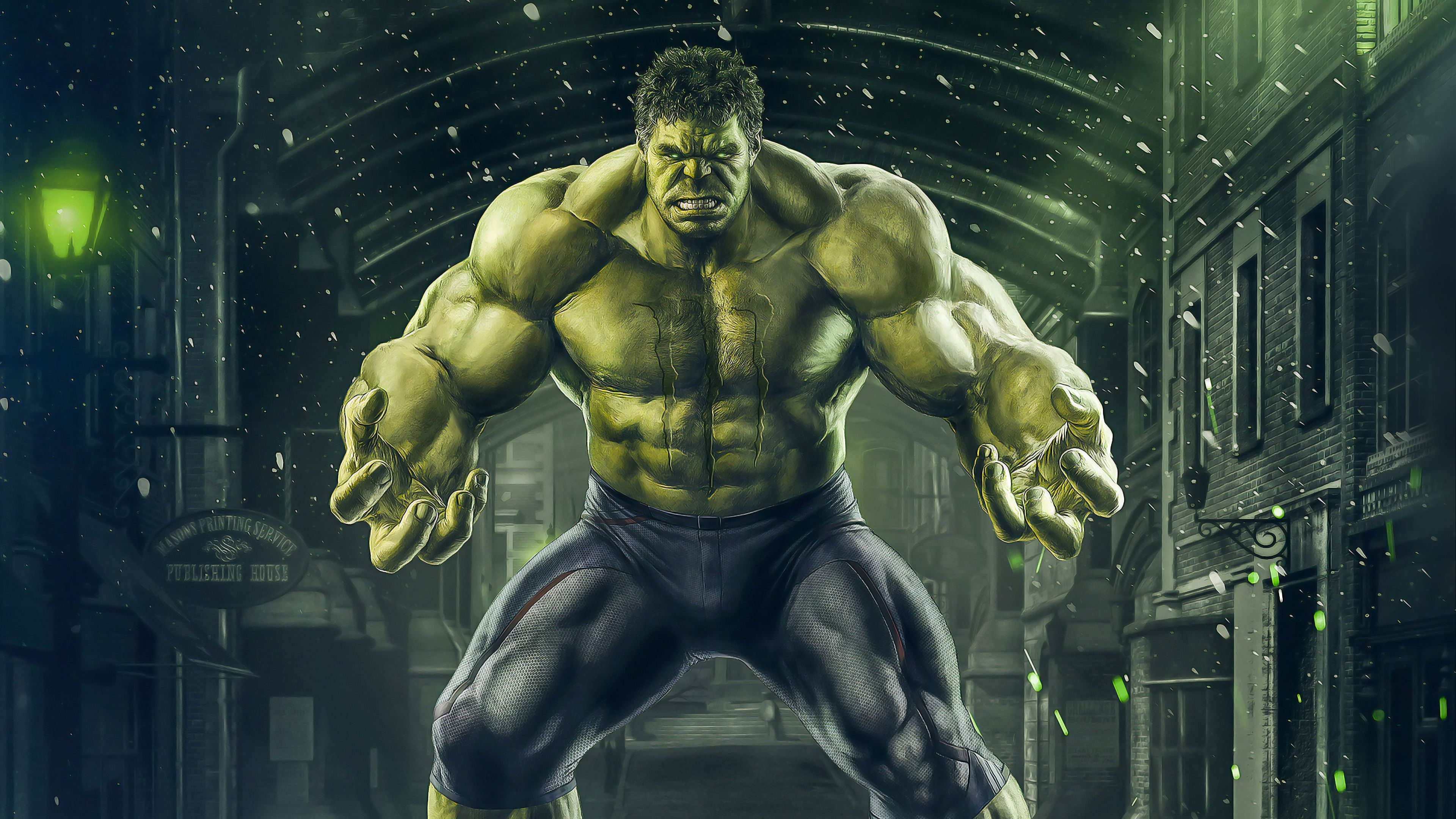 Hulk The Beast 4k superheroes .com
