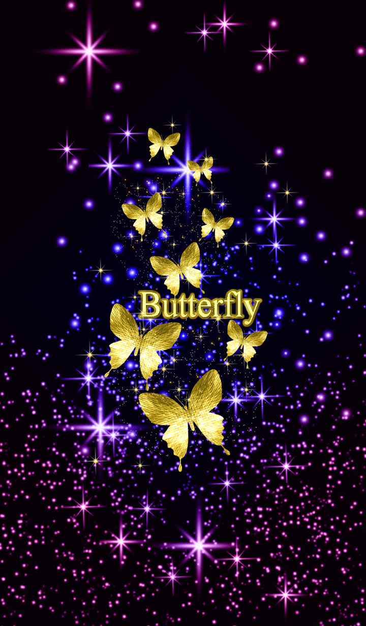 gold butterfly will bring GOOD LUCK for you.8 is so nice number!Check it out!. Butterfly wallpaper, Butterfly wallpaper background, Butterfly art