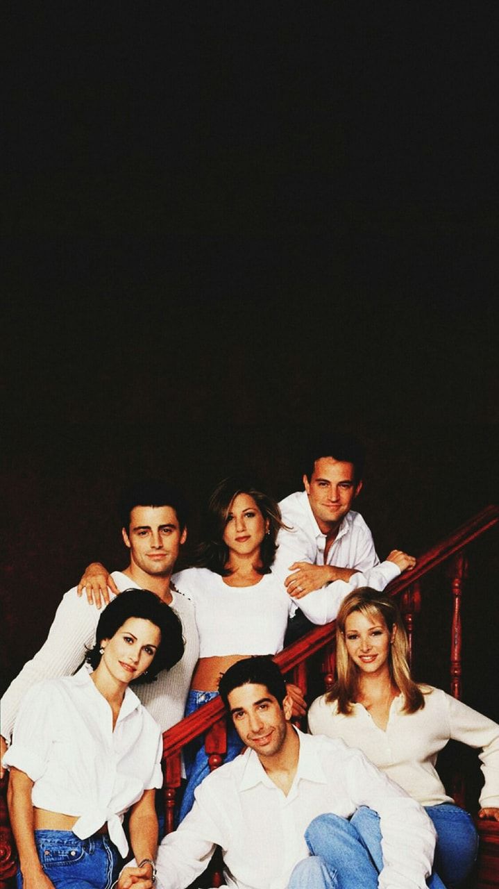 chandler bing, joey tribbiani, ross geller and serie tv